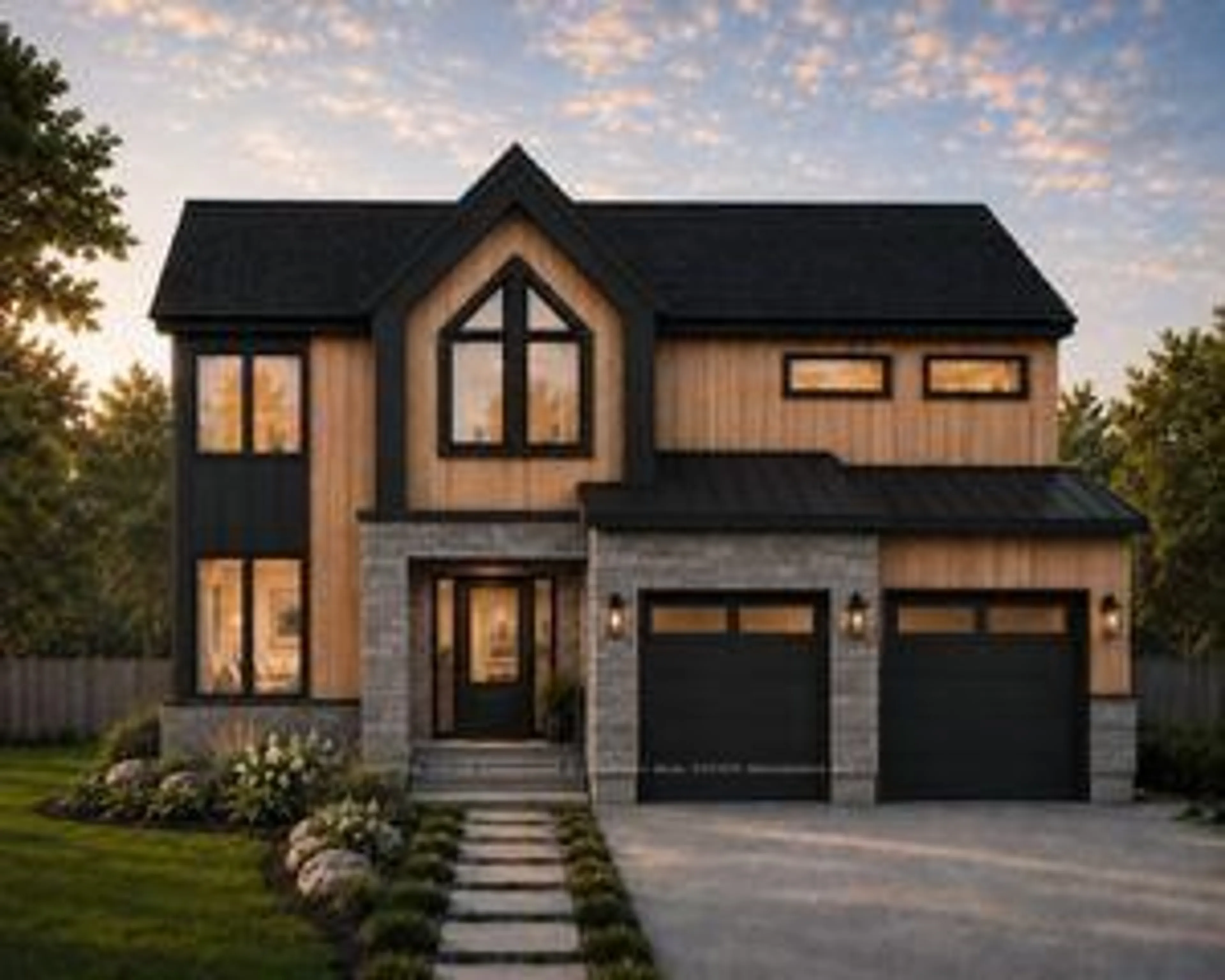 Home with brick exterior material, street for 34 Bayshore Dr #Lot #58, Middlesex Centre Ontario N0L 1R0