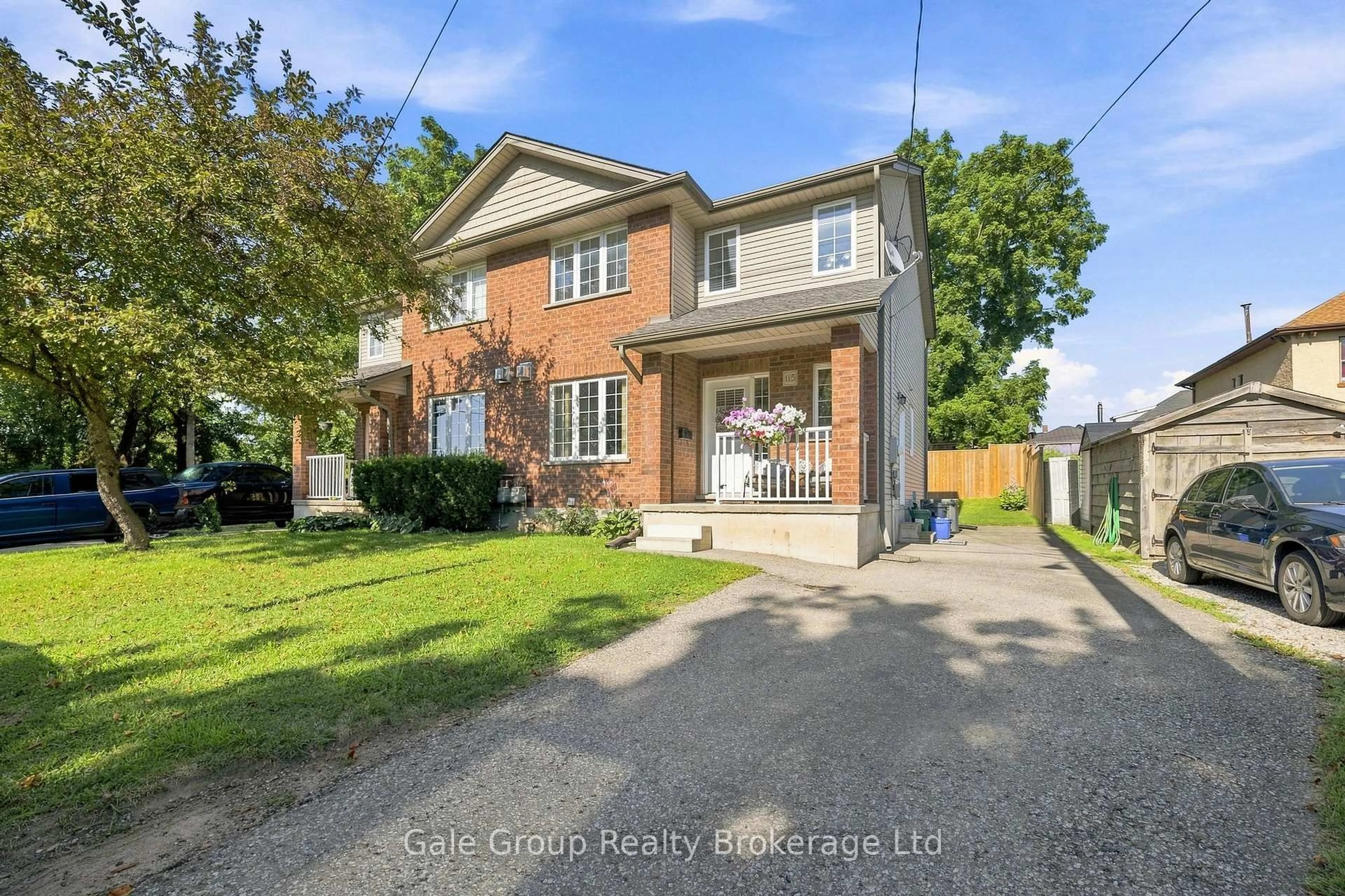 Home with brick exterior material, street for 115 Burtch St, Woodstock Ontario N4S 3M5