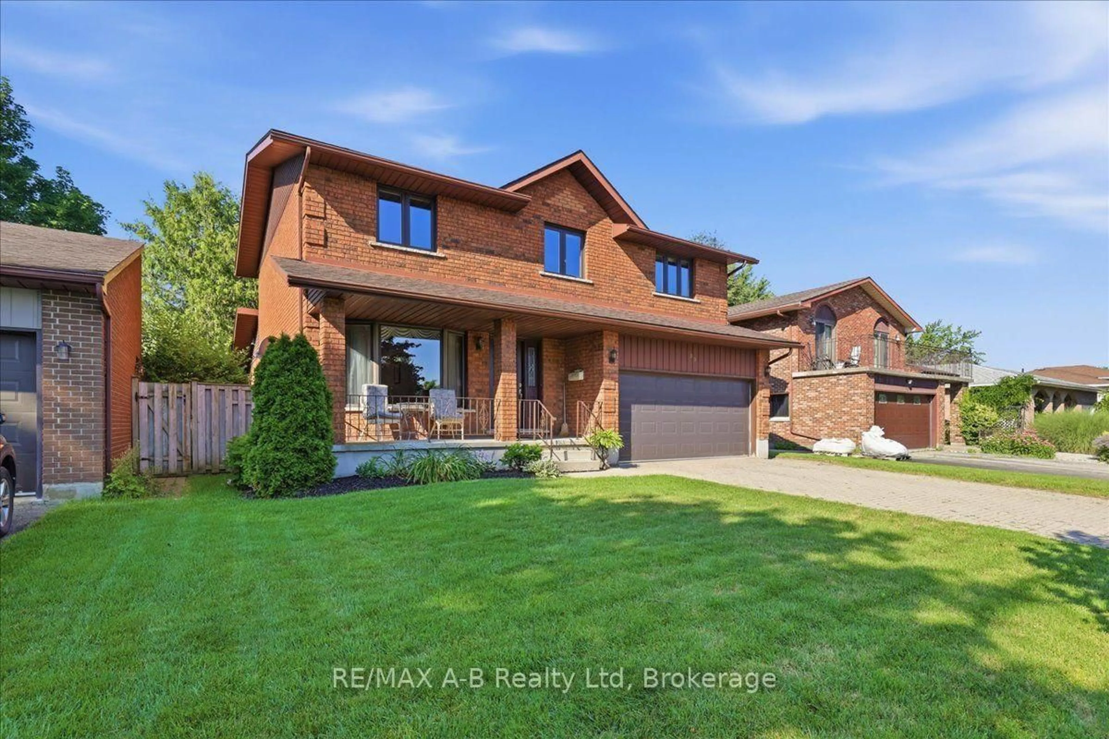 Home with brick exterior material, street for 33 Demille St, Stratford Ontario N4Z 1C5