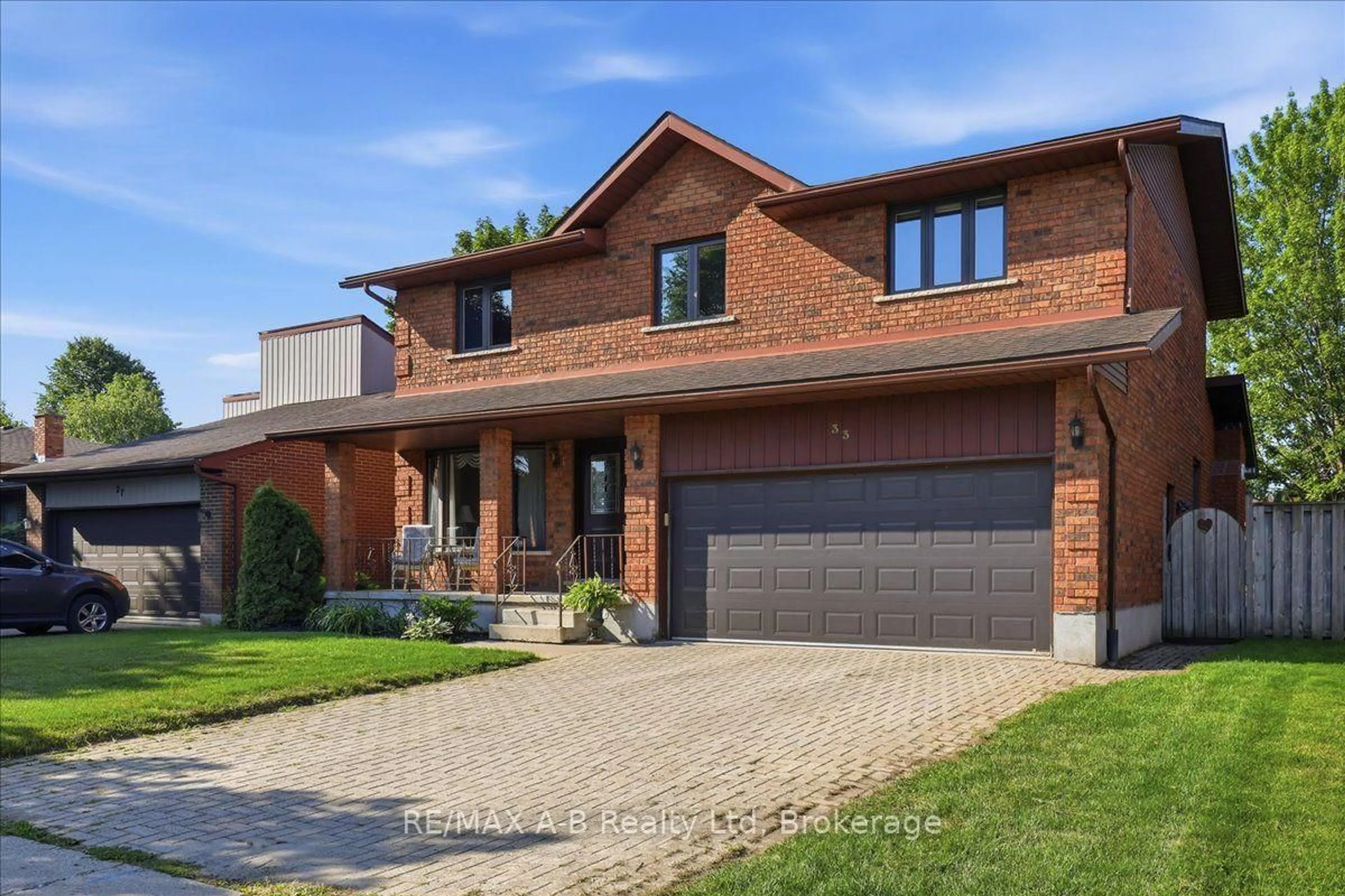 Home with brick exterior material, street for 33 Demille St, Stratford Ontario N4Z 1C5