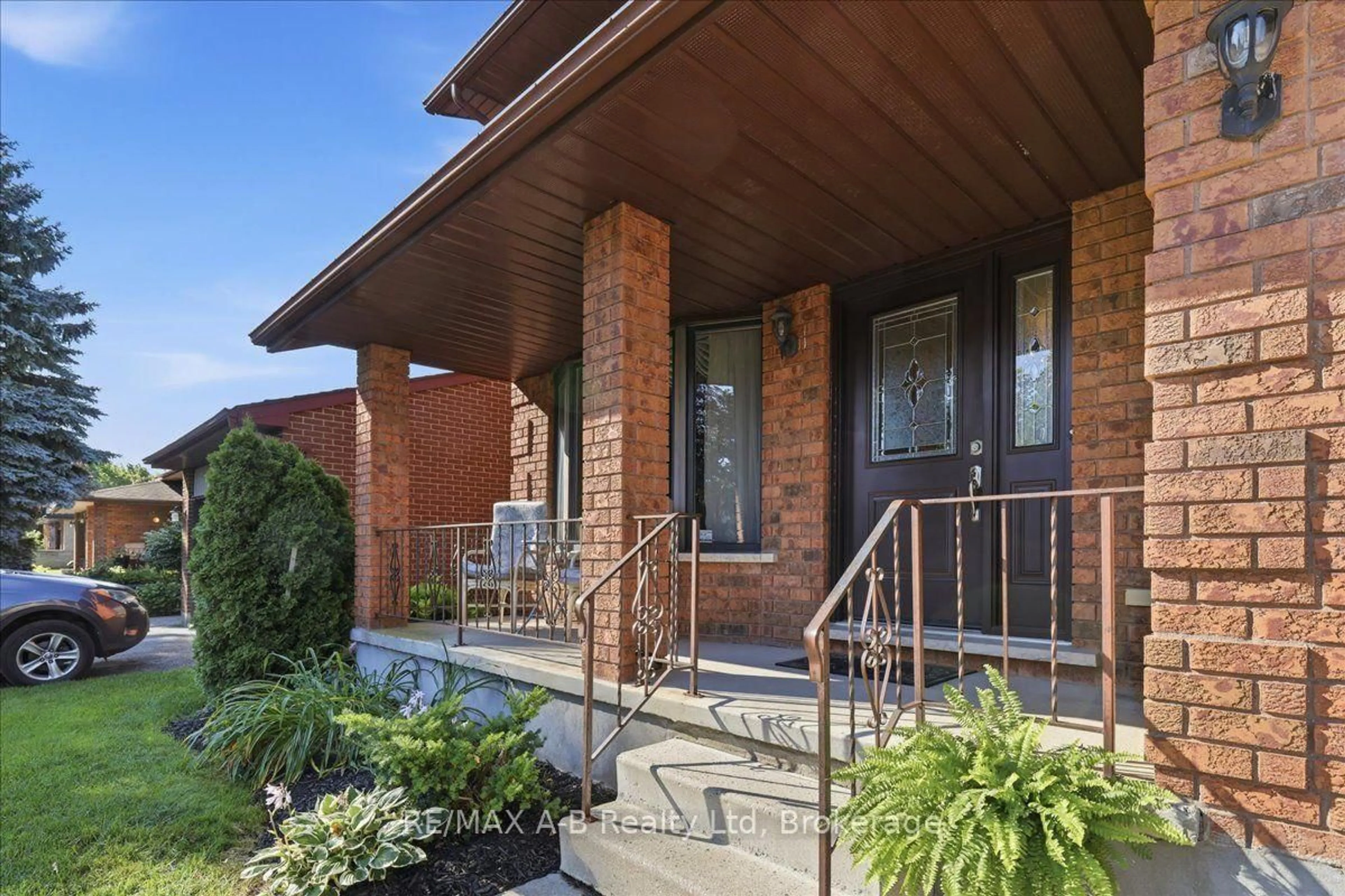 Home with brick exterior material, street for 33 Demille St, Stratford Ontario N4Z 1C5