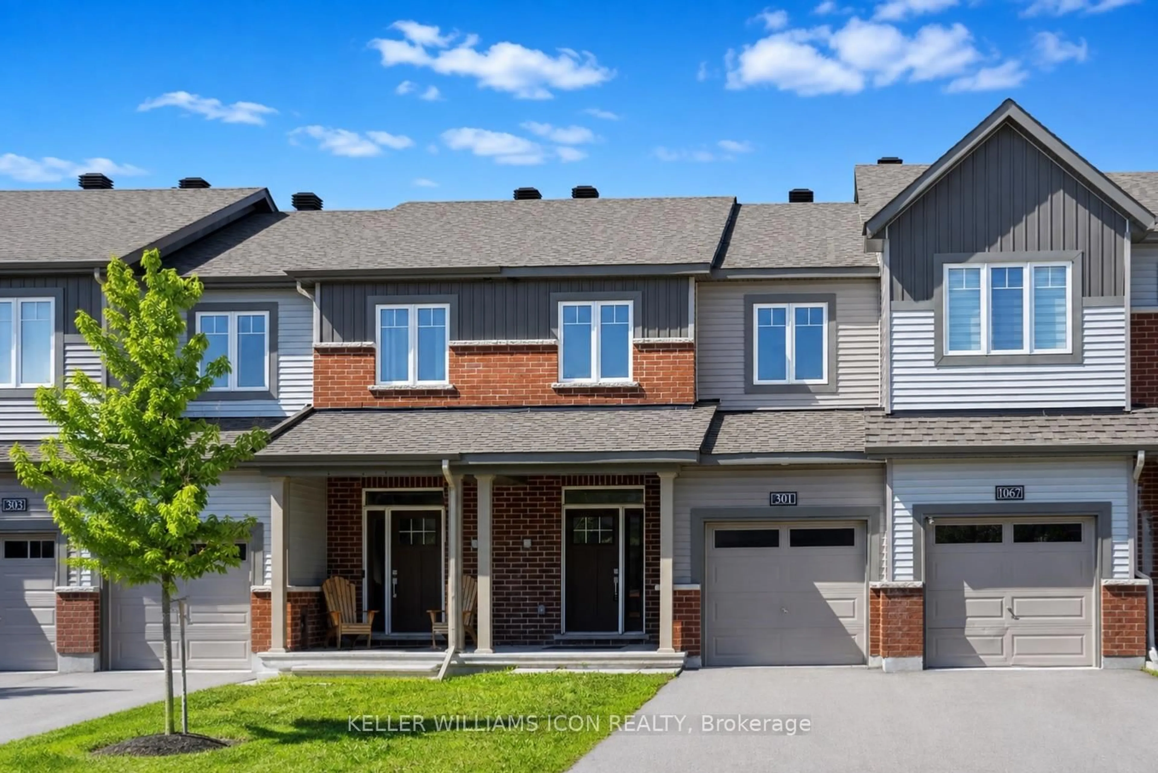 Home with brick exterior material, street for 301 Drumlish Lane, Ottawa Ontario K2J 6Y1