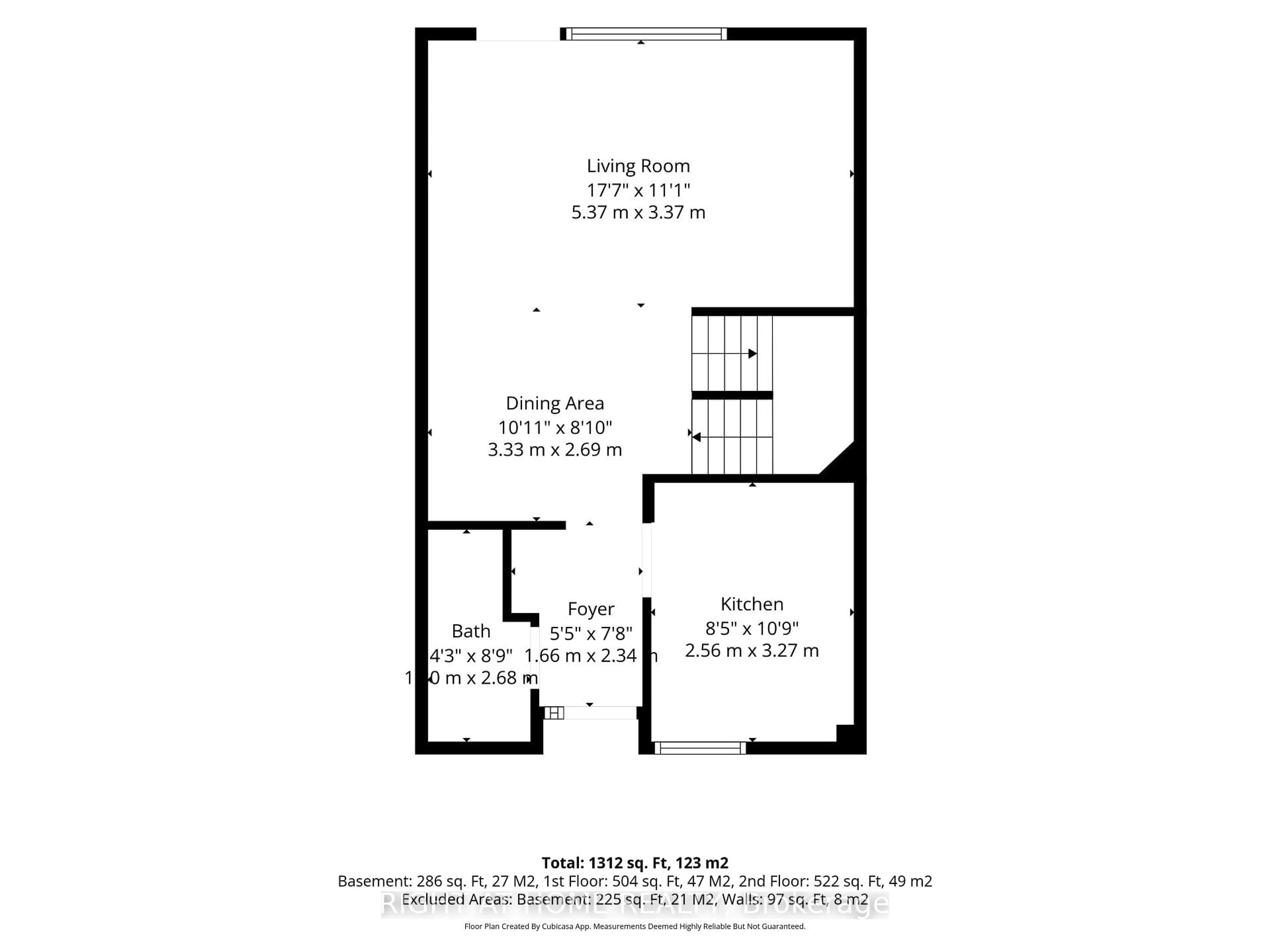 Floor plan for 7874 Jeanne D'arc Blvd #3, Ottawa Ontario K1C 2E9