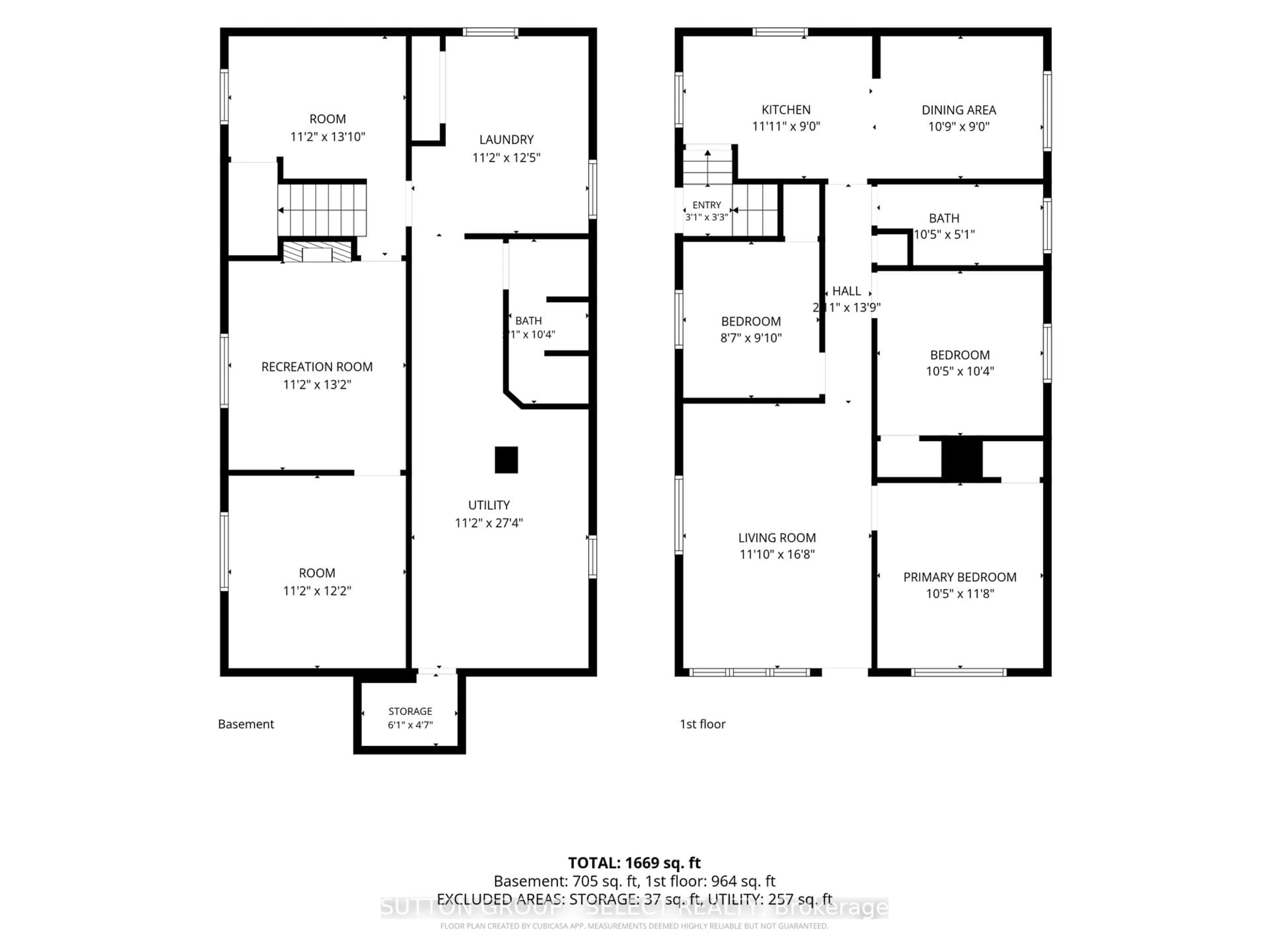 Floor plan for 25 Gladstone Ave, London South Ontario N5Z 3R2