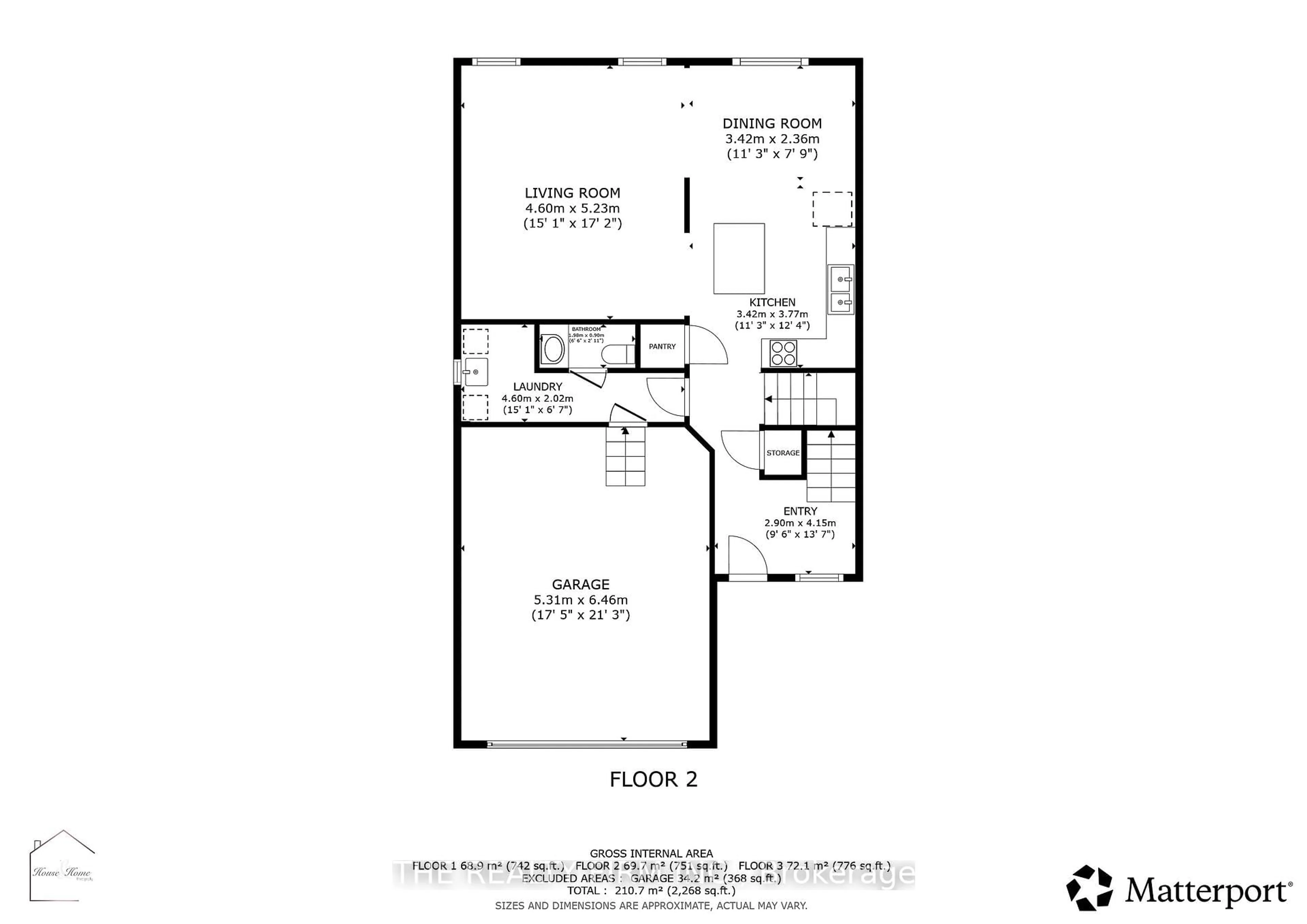 Floor plan for 974 Bluegrass Dr, London North Ontario N6H 0C9