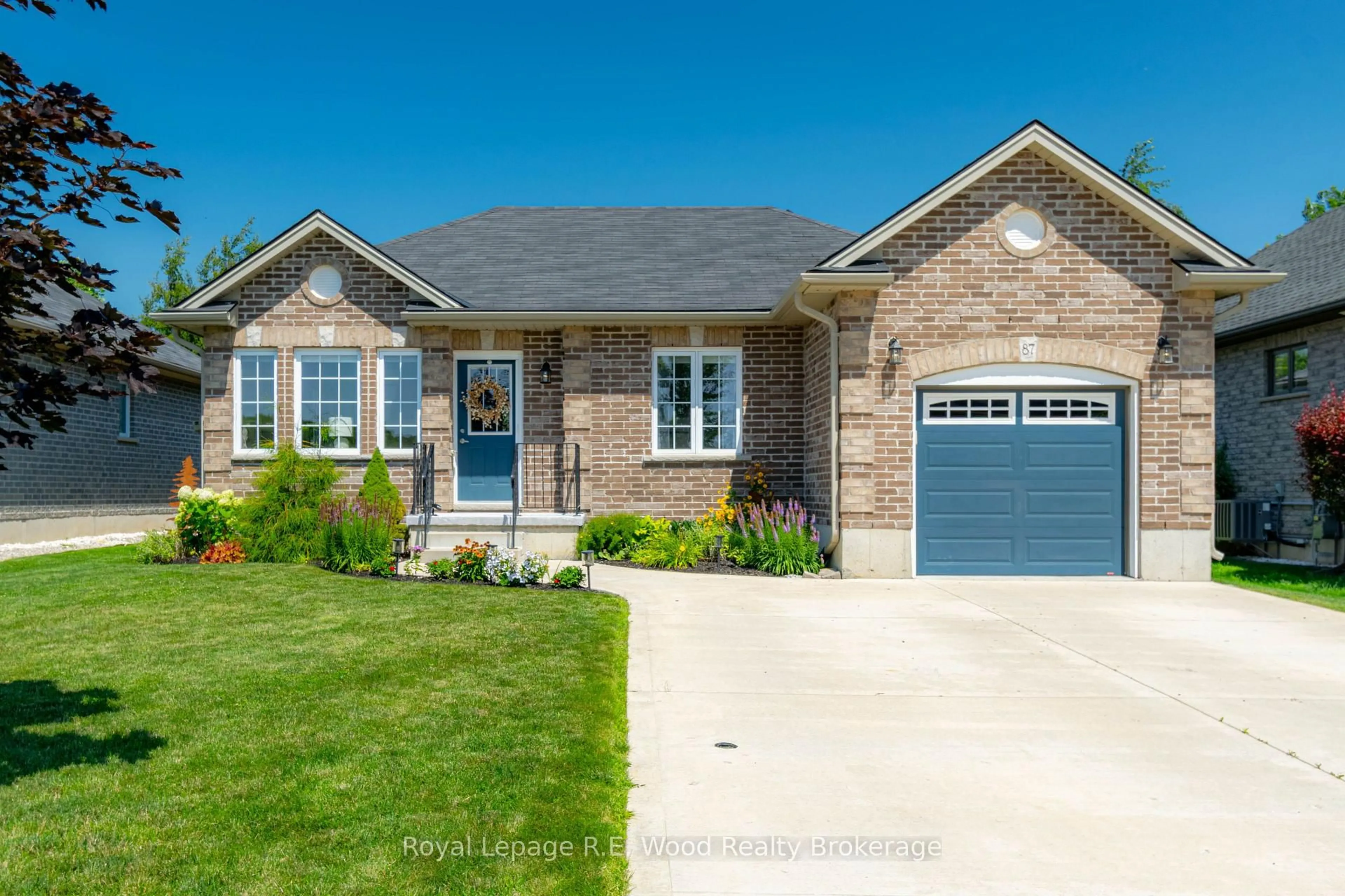 Home with brick exterior material, street for 87 Irving Dr, Norwich Ontario N0J 1P0
