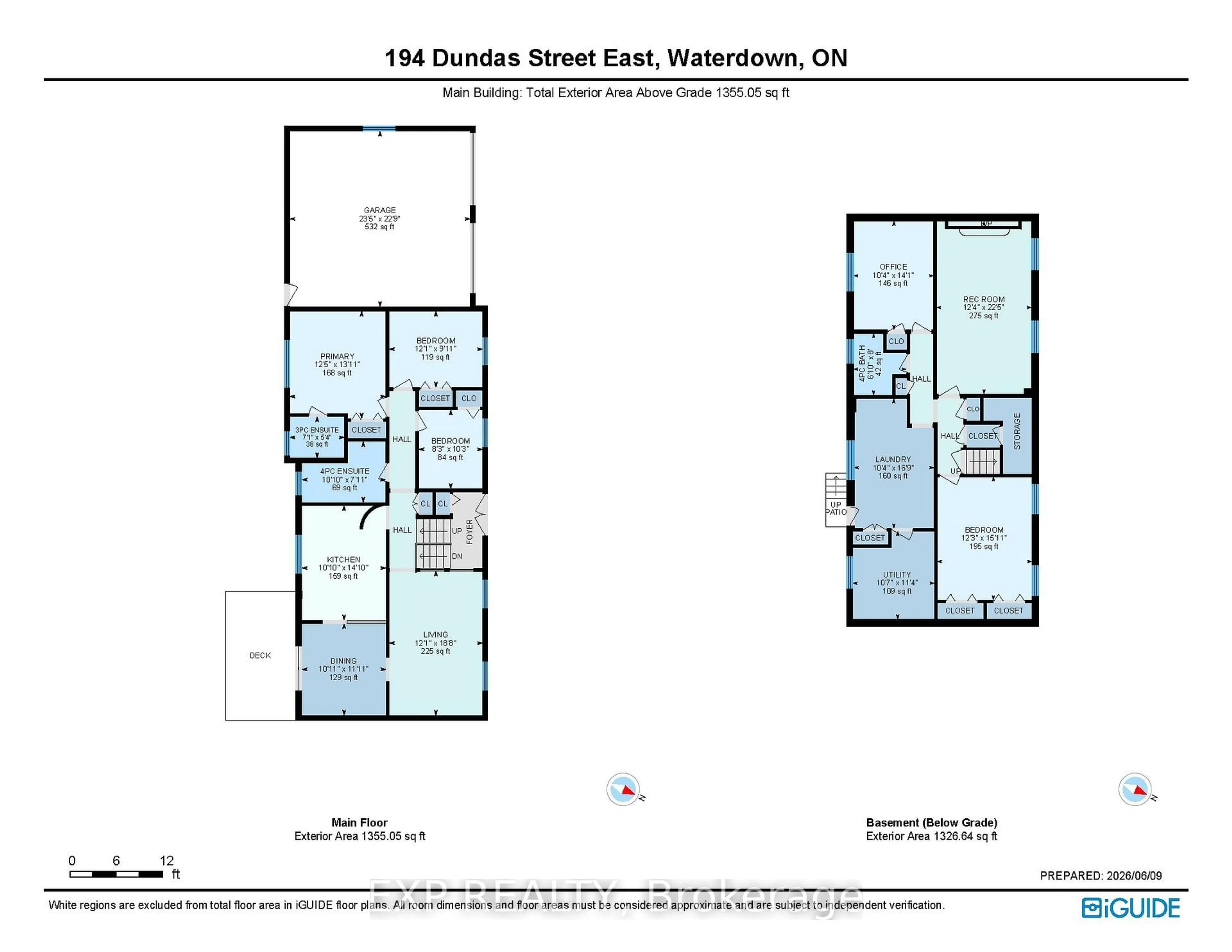 Floor plan for 194 Dundas St, Hamilton Ontario L8N 2Z7