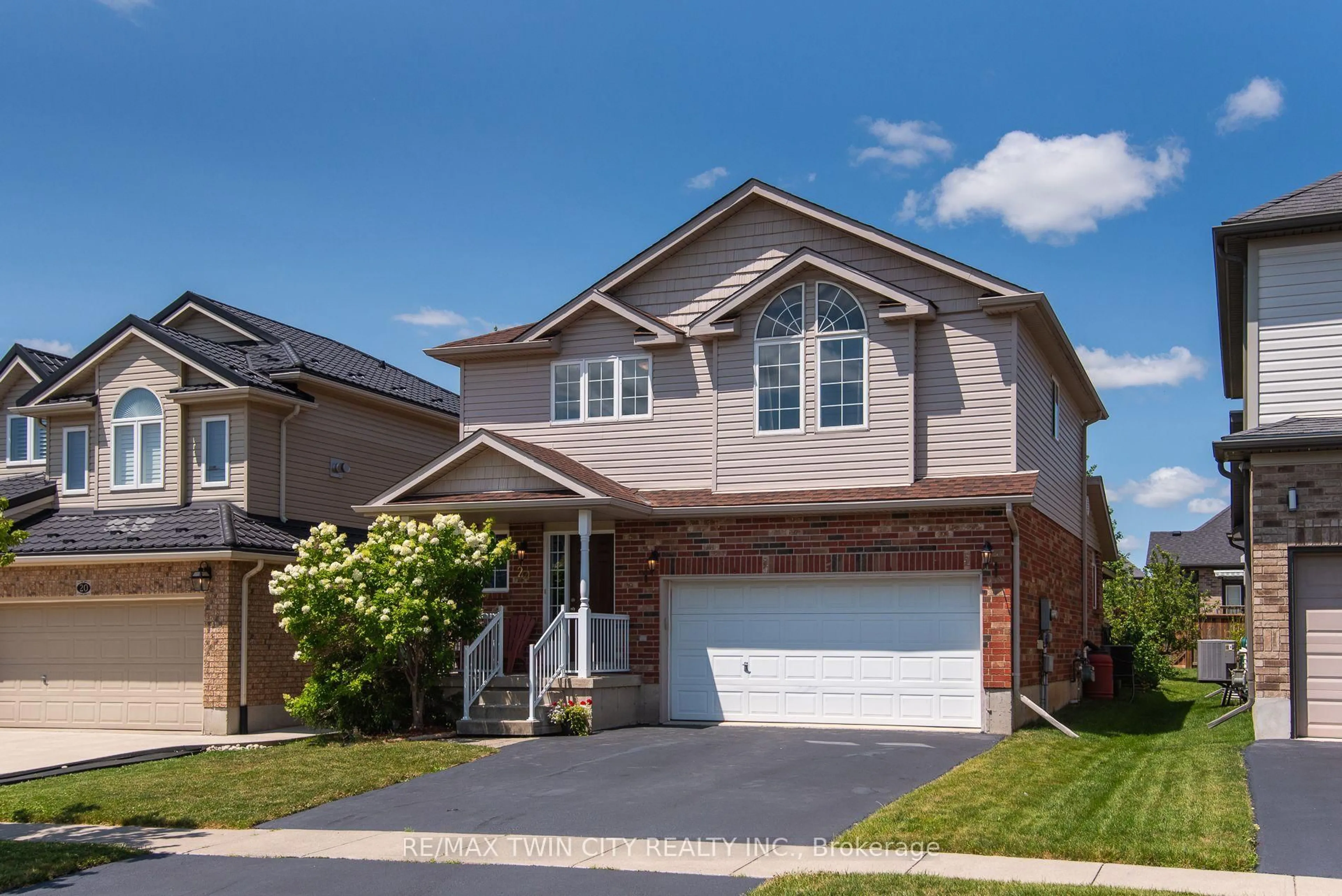 Home with brick exterior material, street for 24 Joseph Lichti Lane, Wilmot Ontario N3A 4S3