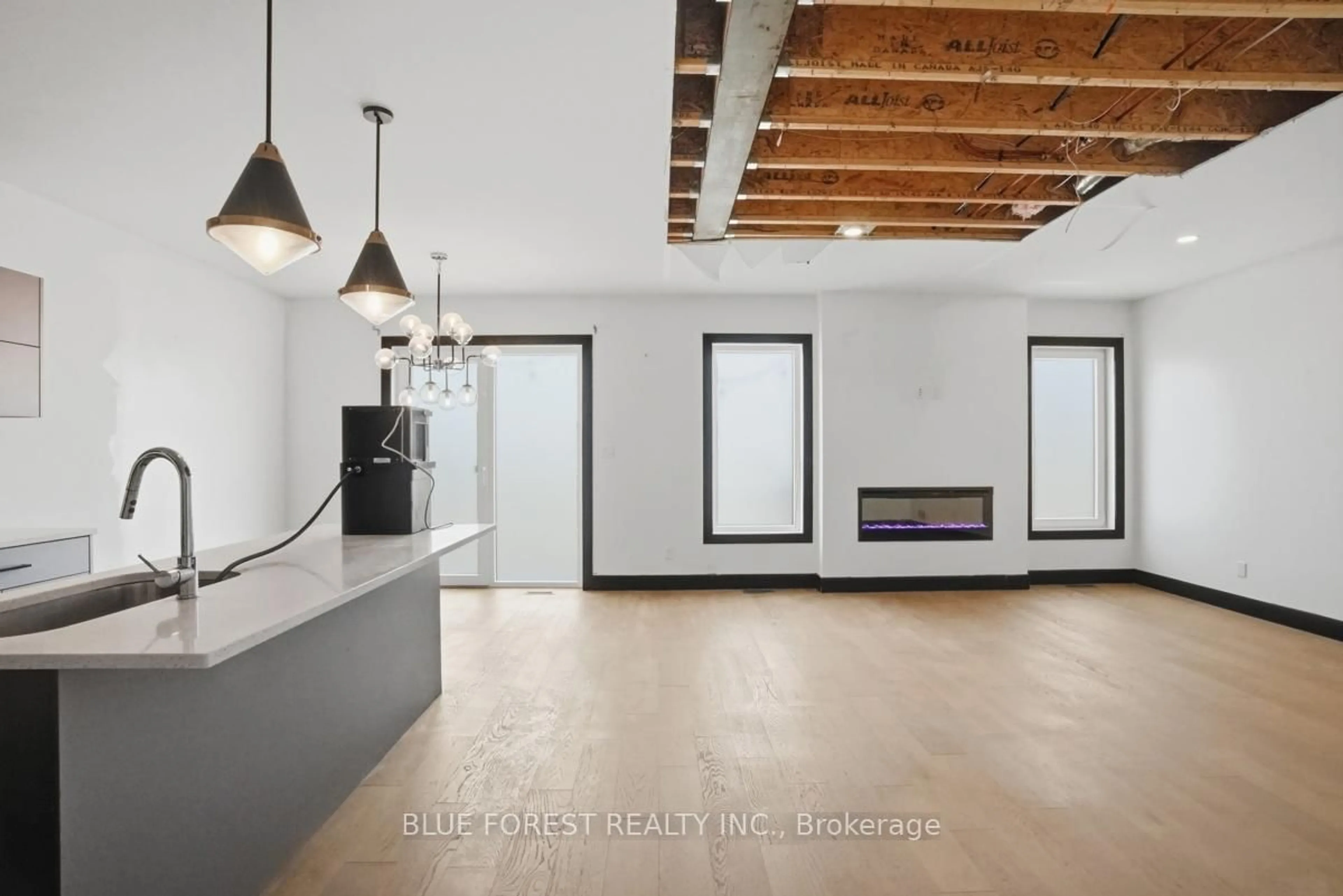 Open concept kitchen, unknown for 40 Locky Lane, Middlesex Centre Ontario N0L 1R0