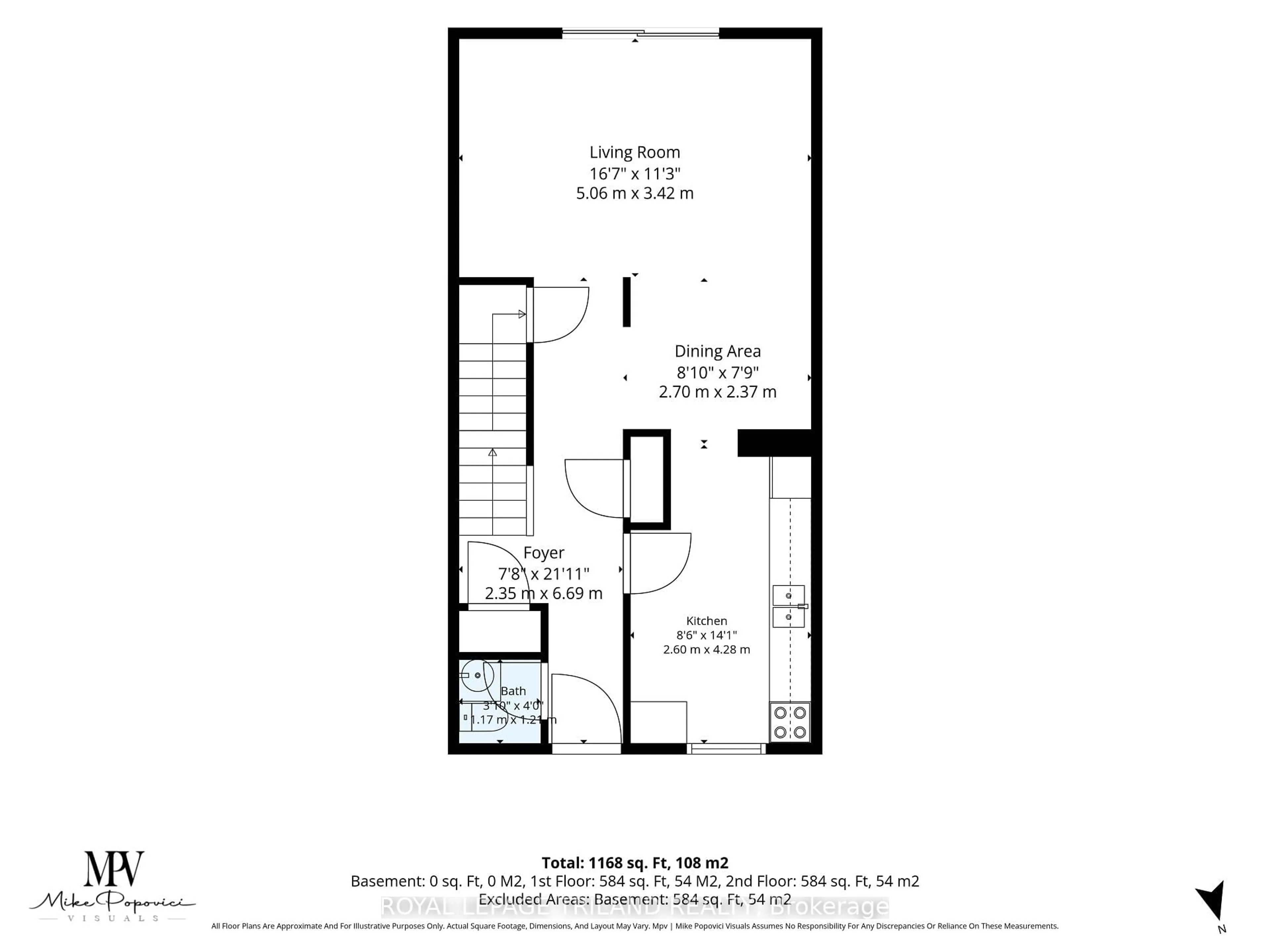 Floor plan for 775 Osgoode Dr #30, London South Ontario N6E 1C2