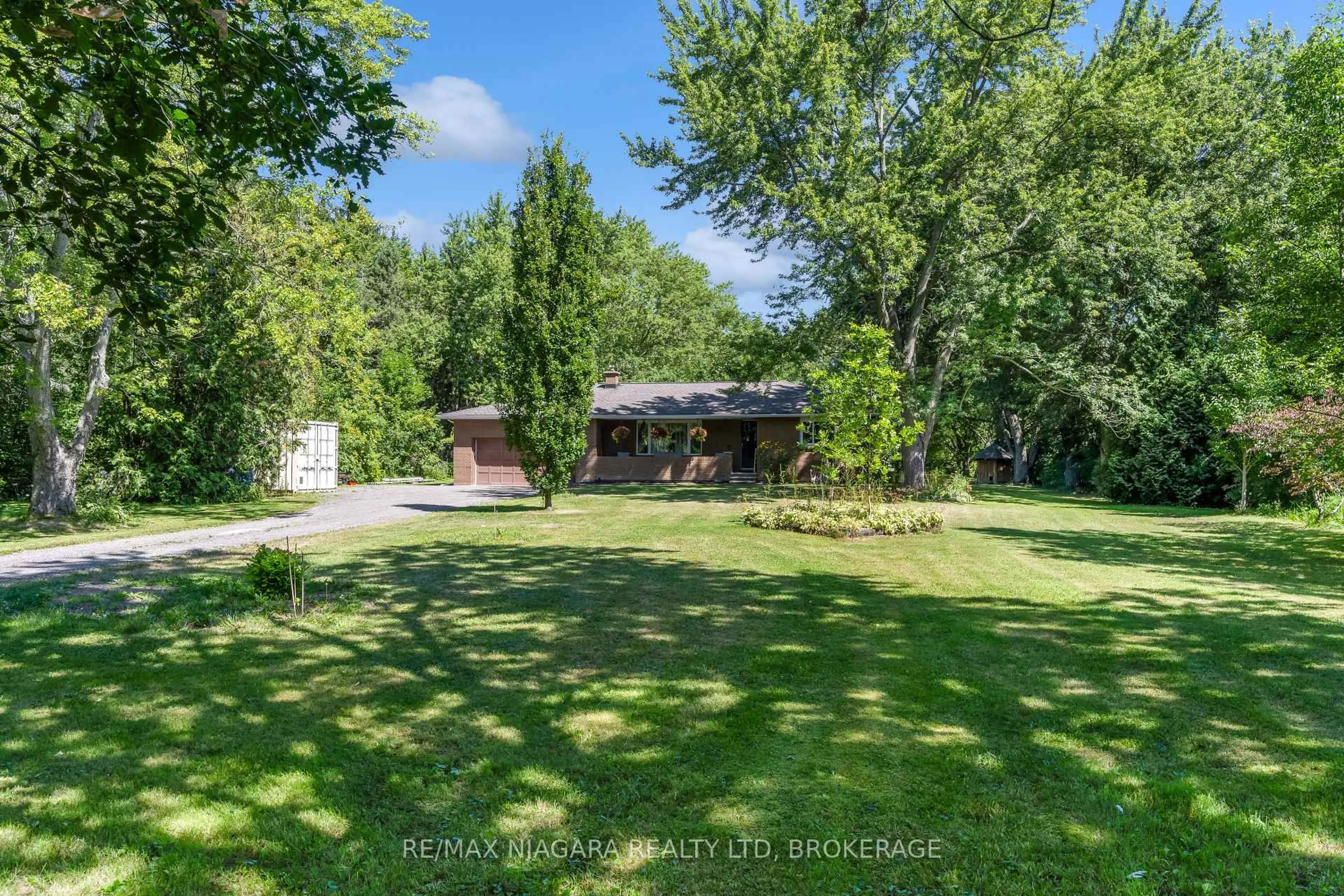 A pic from outside/outdoor area/front of a property/back of a property/a pic from drone, water/lake/river/ocean view for 52242 Willford Rd, Wainfleet Ontario L0S 1V0