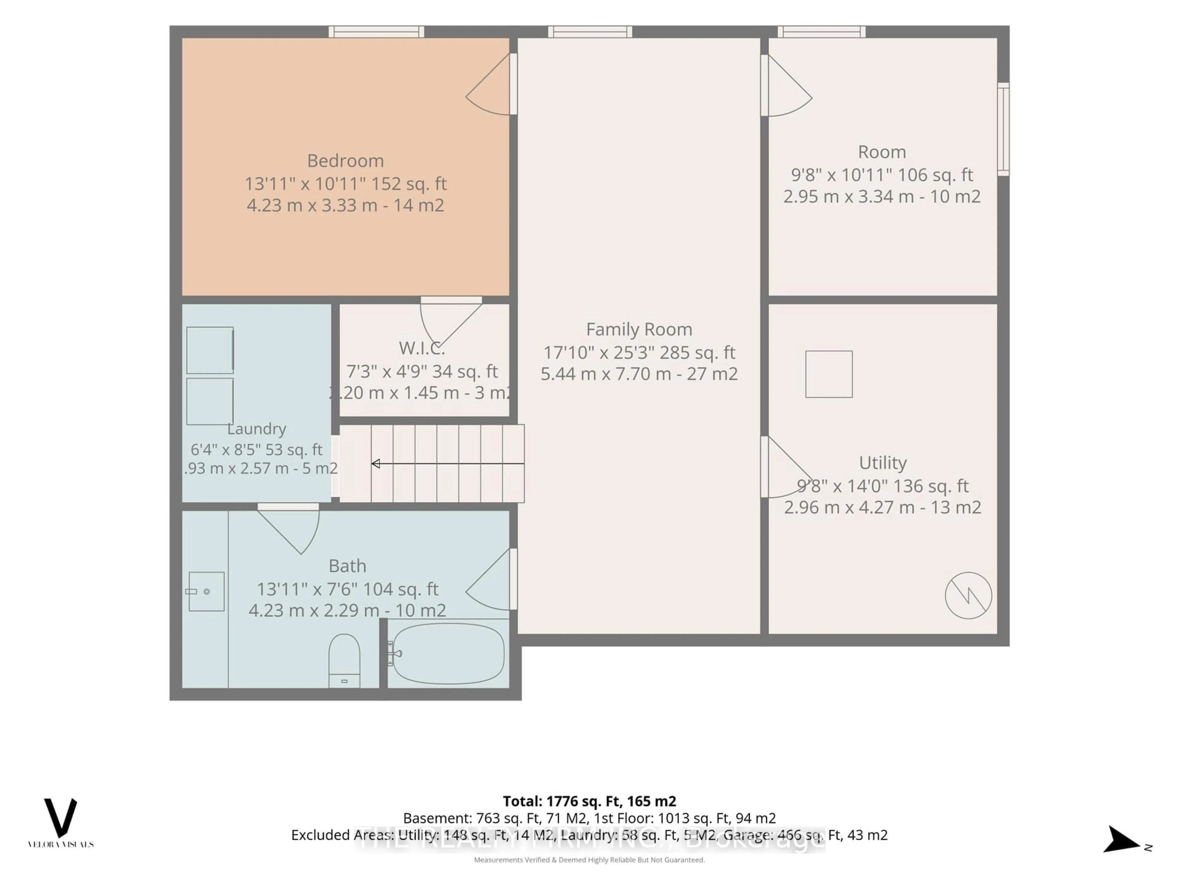 Floor plan for 234 West St, Central Elgin Ontario N0L 1B0