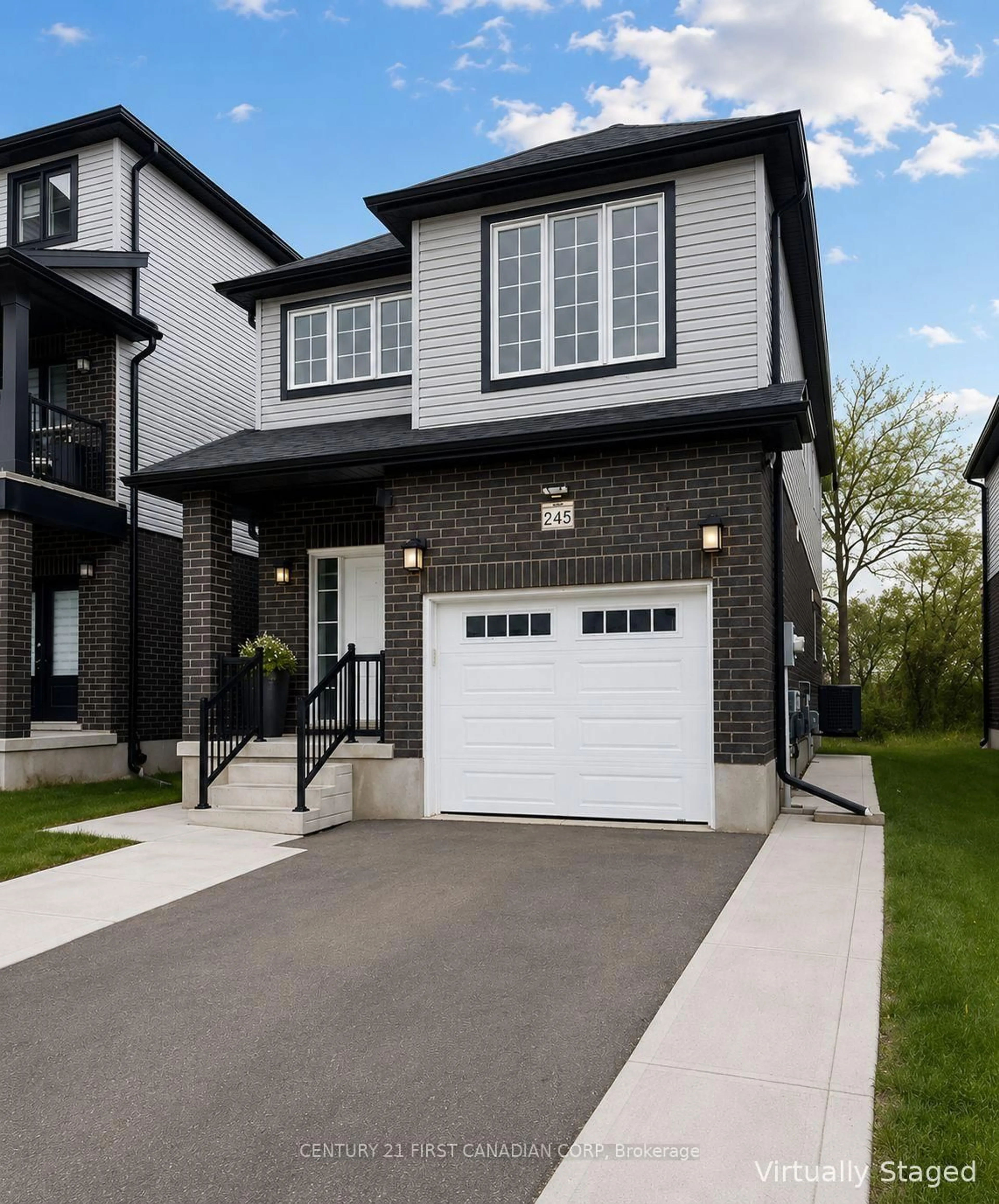 Home with brick exterior material, street for 245 Wesley Blvd, Cambridge Ontario N1T 0C6