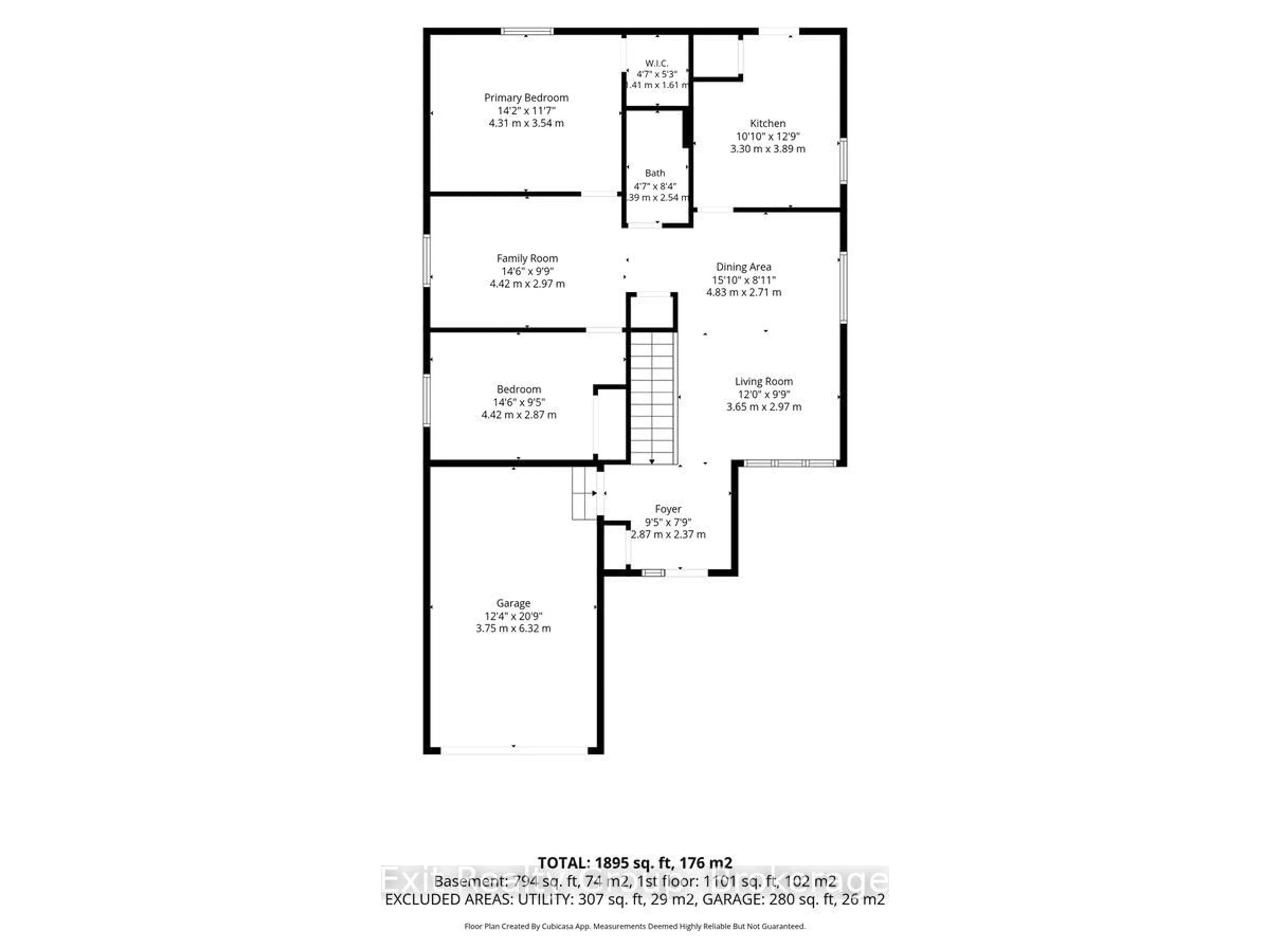 Floor plan for 55 Gavey St, Belleville Ontario K8N 0L8