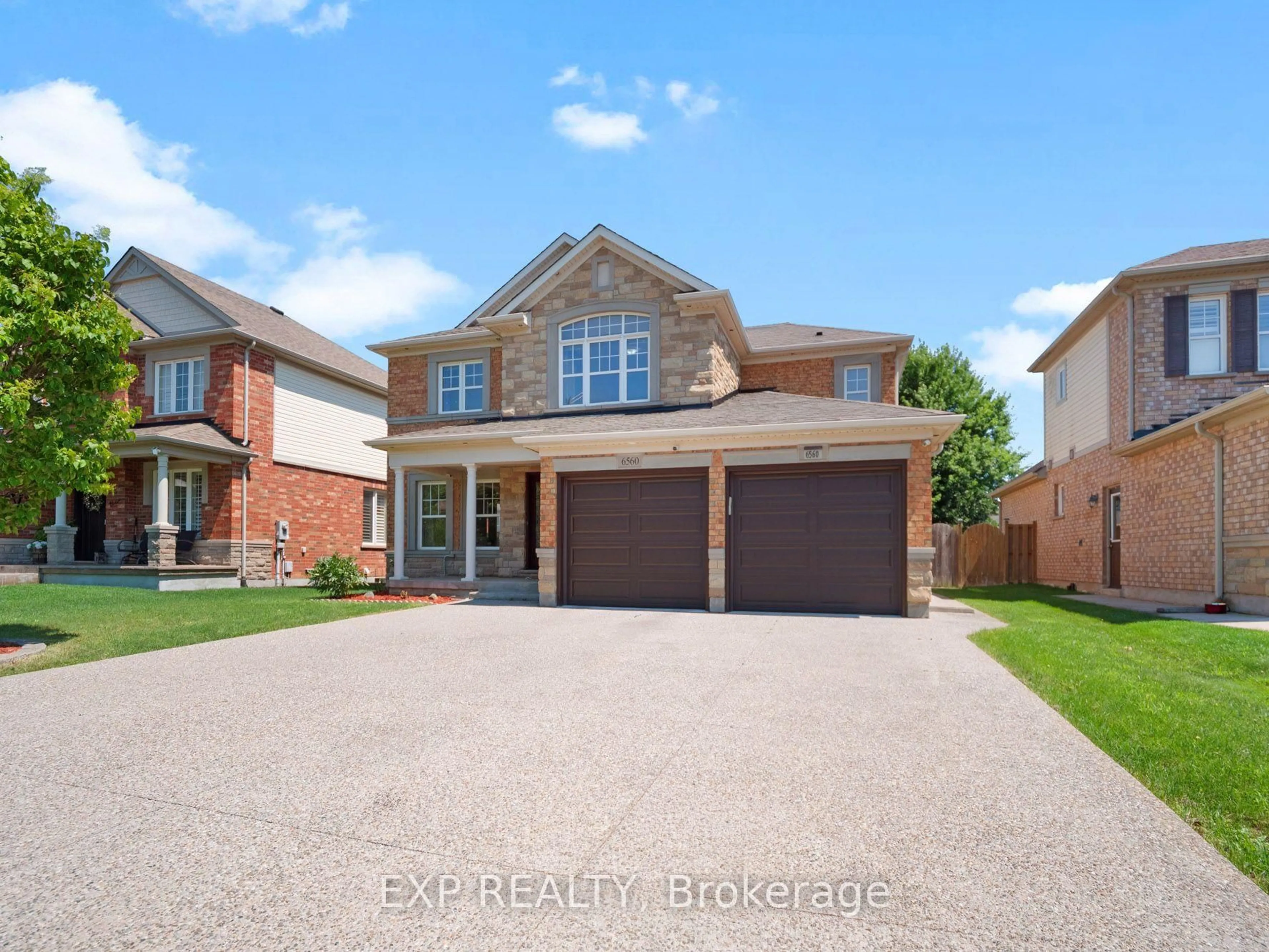 Home with brick exterior material, street for 6560 St. Michael Ave, Niagara Falls Ontario L2H 2Z4