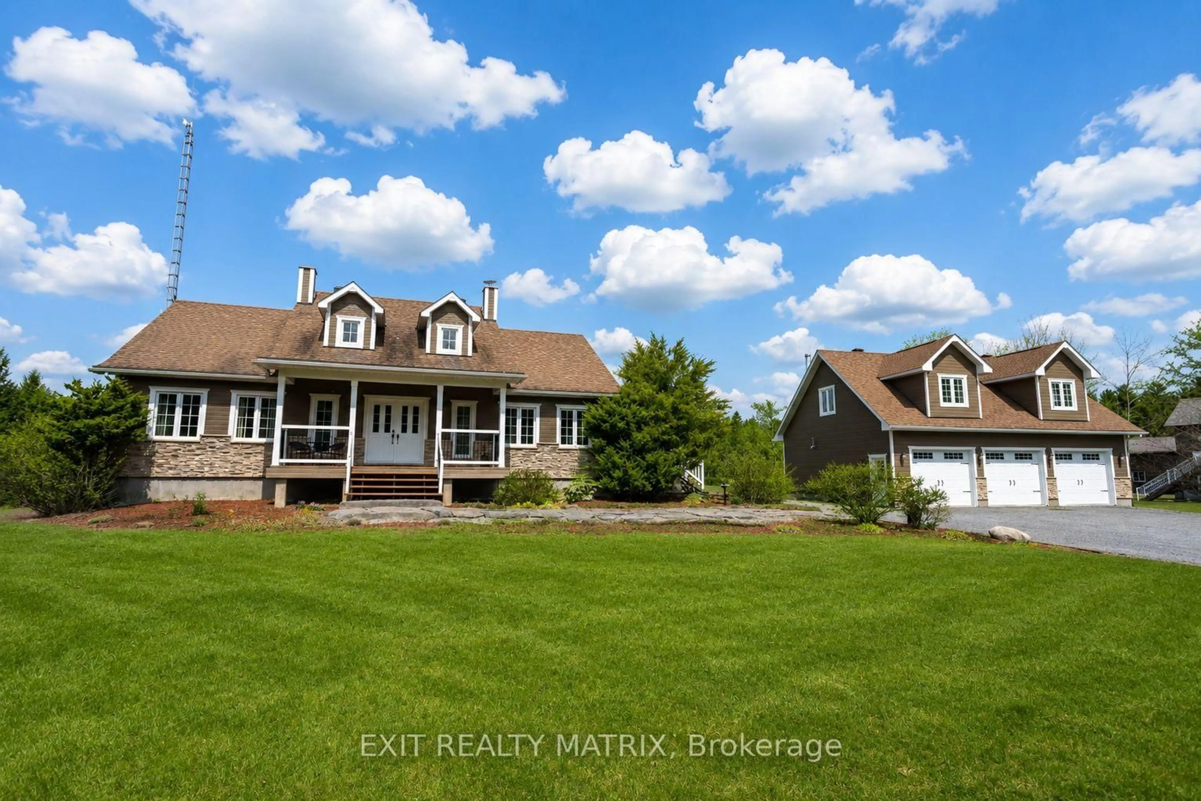 A pic from outside/outdoor area/front of a property/back of a property/a pic from drone, water/lake/river/ocean view for 296 Route 200 Rte, The Nation Ontario K0A 1M0