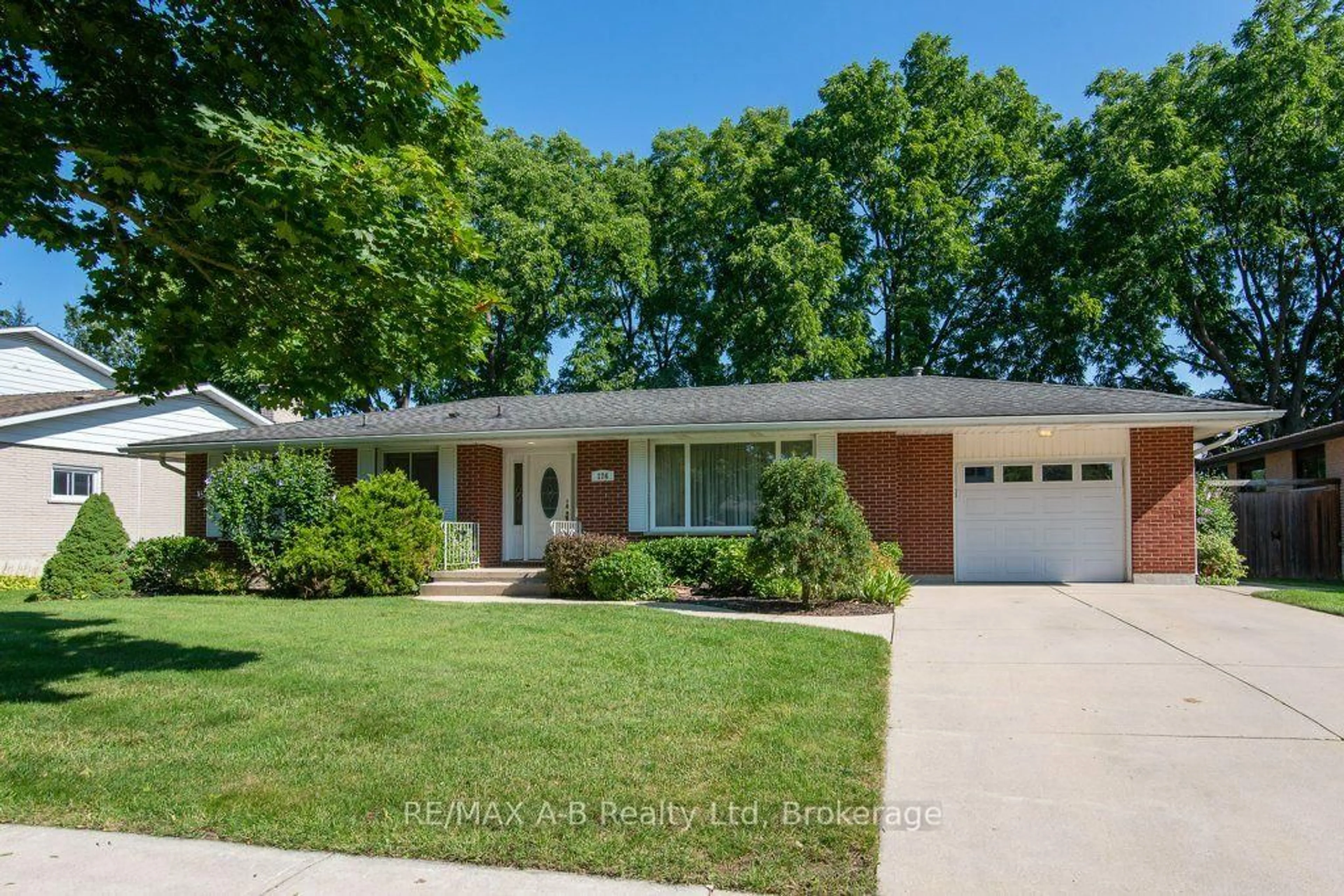 Home with brick exterior material, street for 174 Neal Ave, Stratford Ontario N5A 5A8