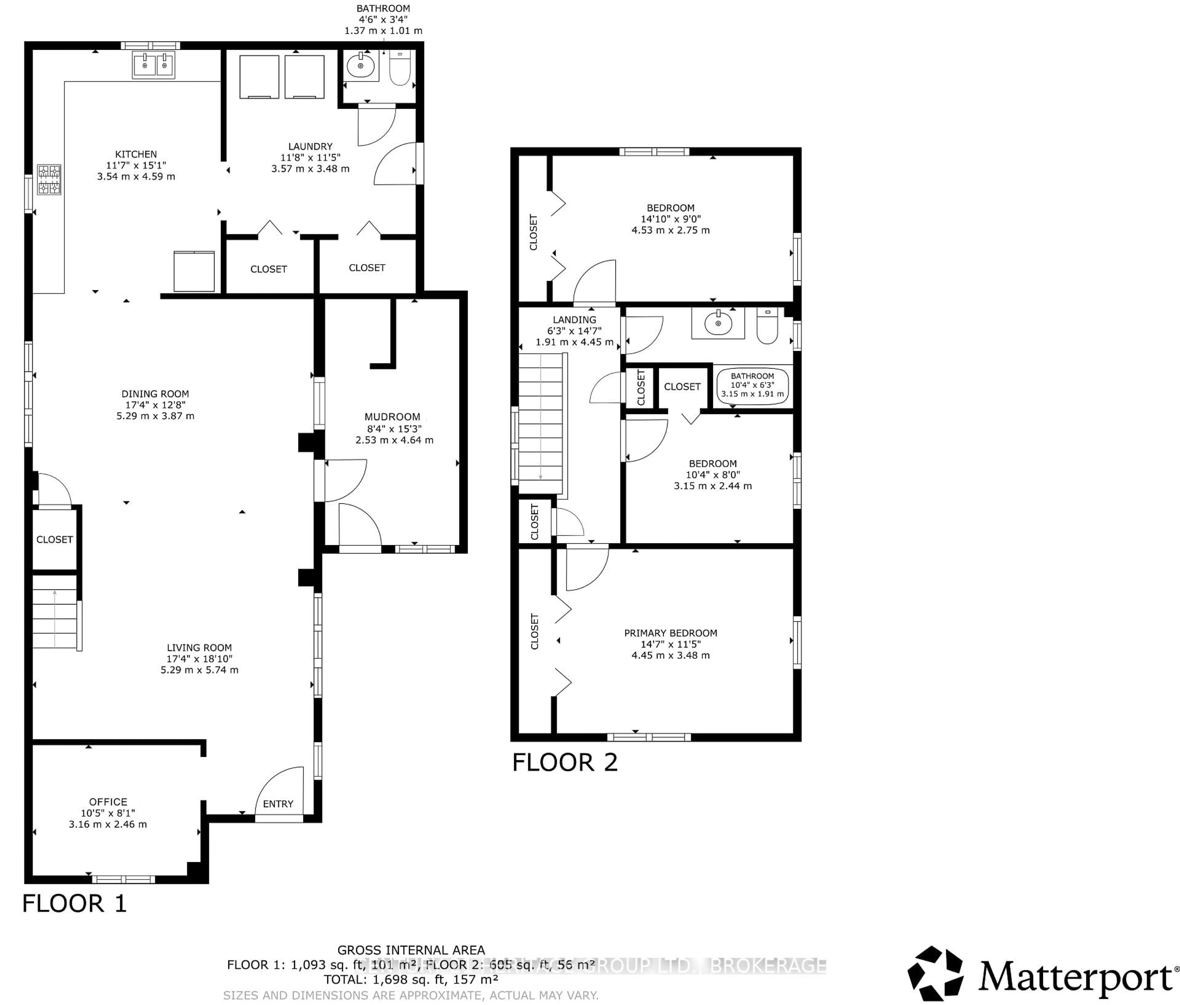 Floor plan for 2802 County Road 6 Rd, Yarker Ontario K0K 3N0