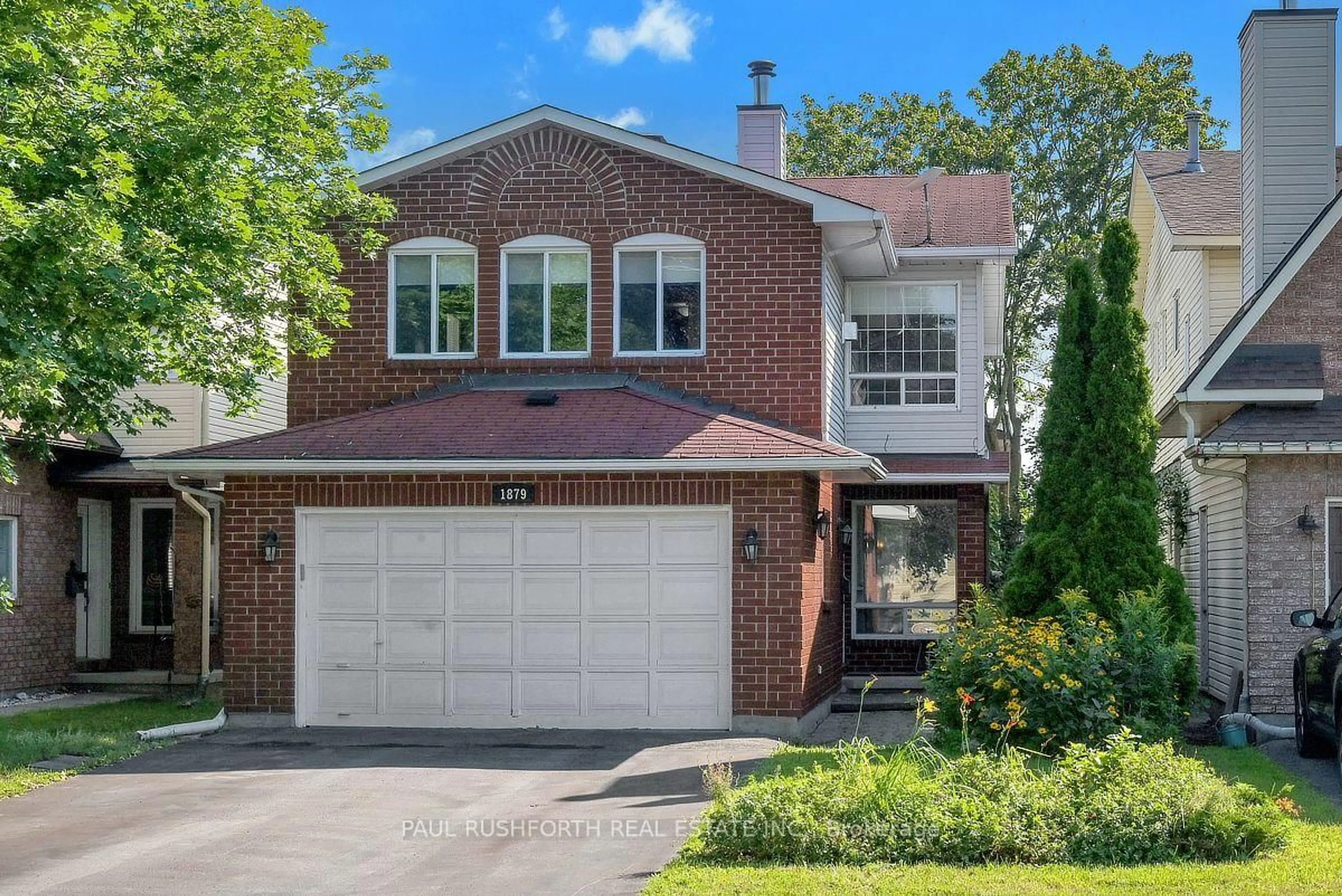 Home with brick exterior material, street for 1879 Belcourt Blvd, Ottawa Ontario K1C 4N3