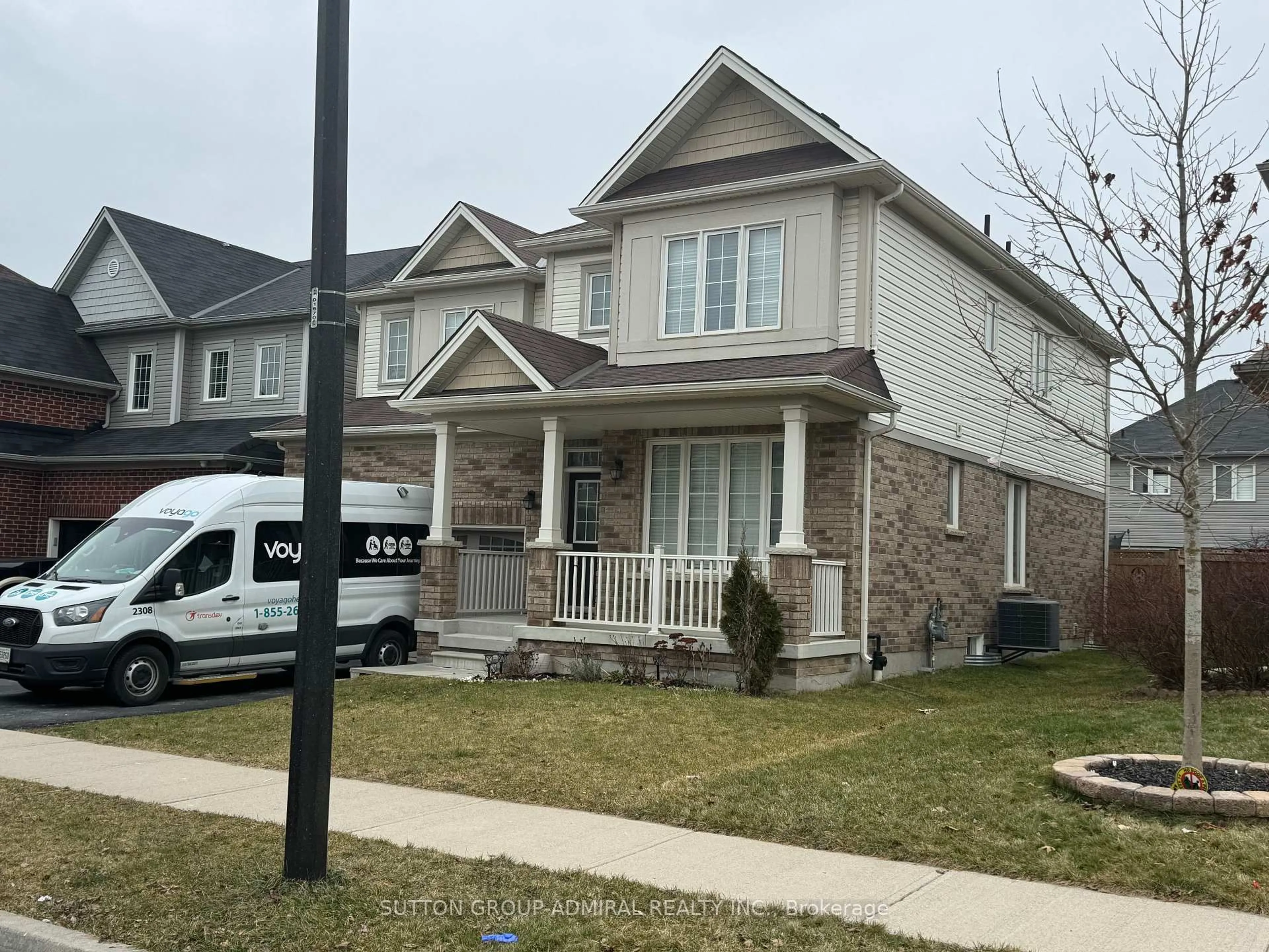 Home with brick exterior material, street for 129 Whitwell Way, Hamilton Ontario L0R 1C0
