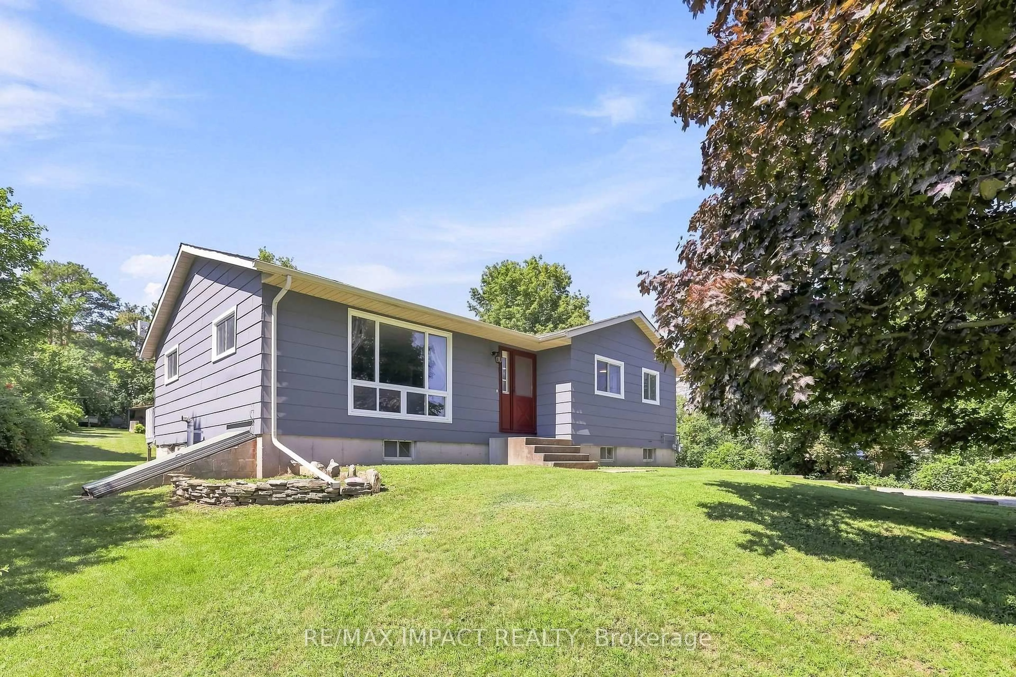 A pic from outside/outdoor area/front of a property/back of a property/a pic from drone, street for 130 Keeler Rd, Cramahe Ontario K0K 1S0