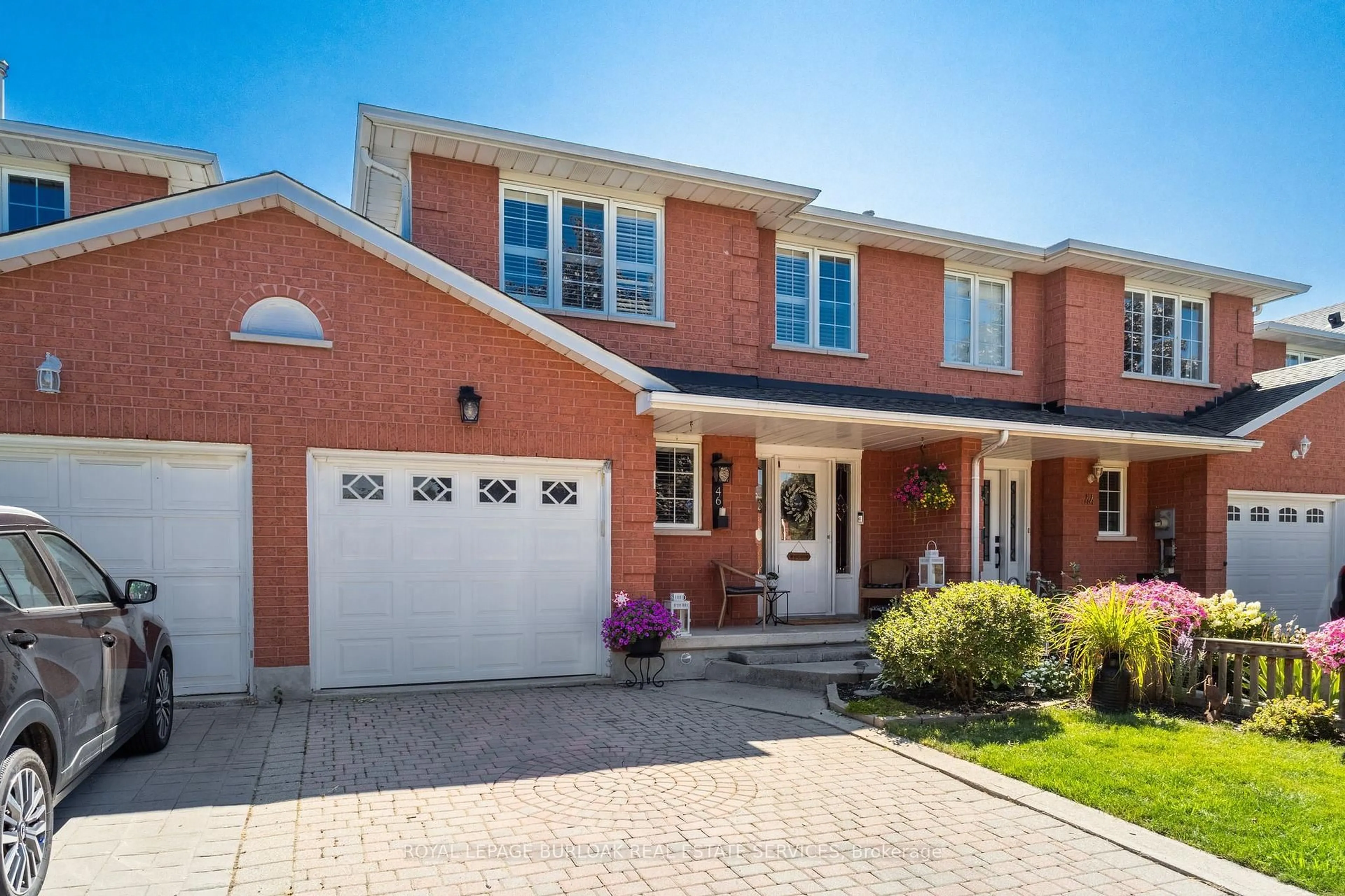 Home with brick exterior material, street for 46 Chelsea Cres, Hamilton Ontario L8E 5R7
