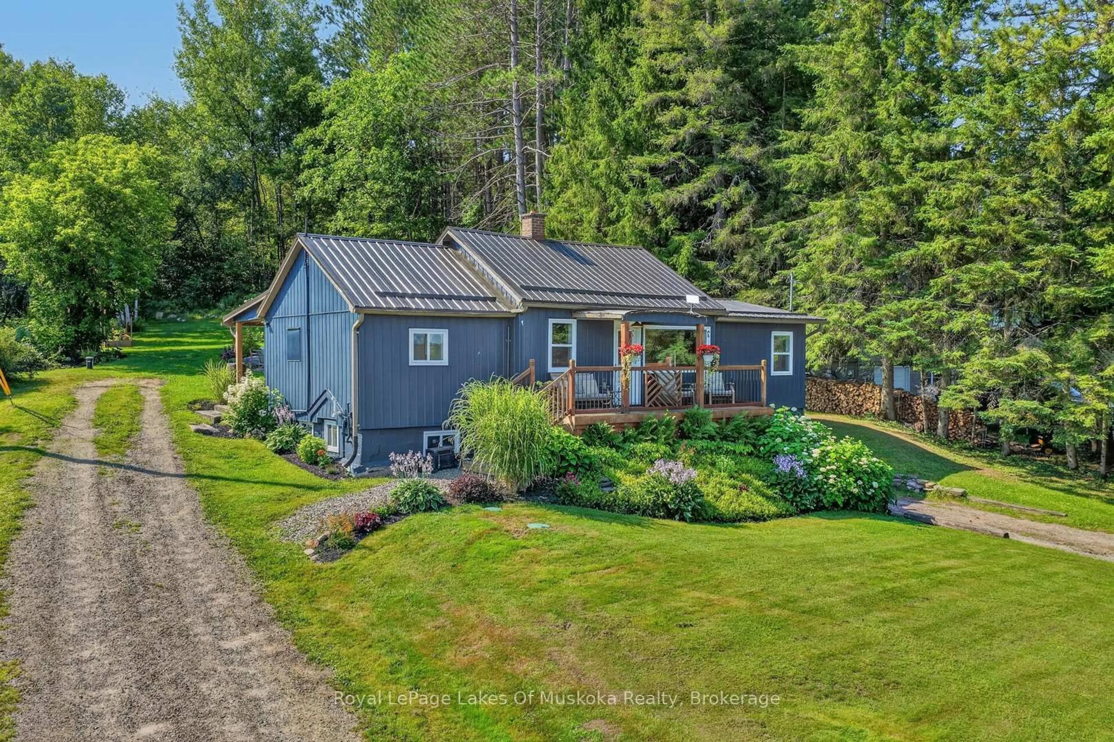 A pic from outside/outdoor area/front of a property/back of a property/a pic from drone, unknown for 305 Doe Lake Rd, Armour Ontario P0A 1C0