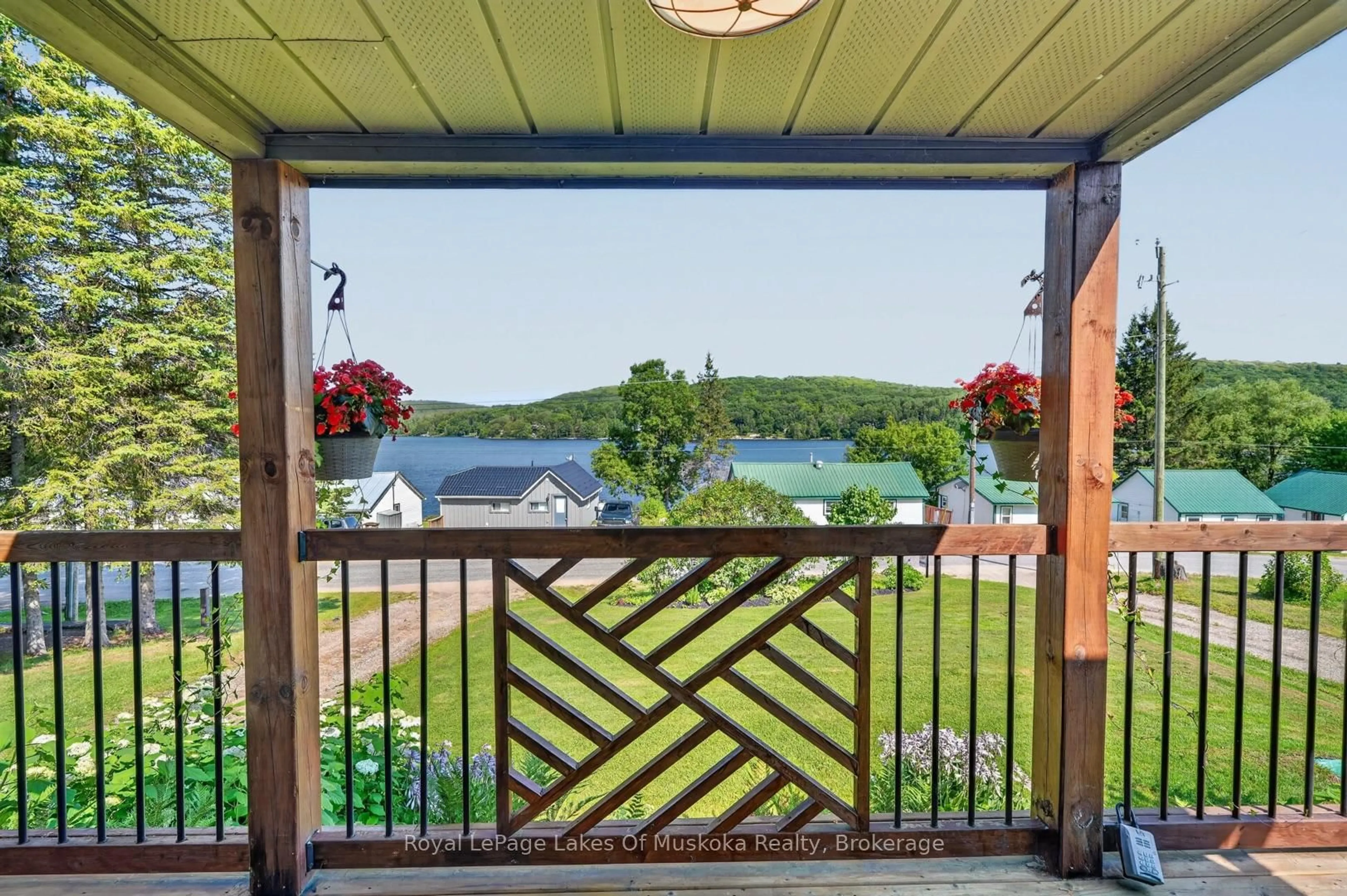 Patio, water/lake/river/ocean view for 305 Doe Lake Rd, Armour Ontario P0A 1C0