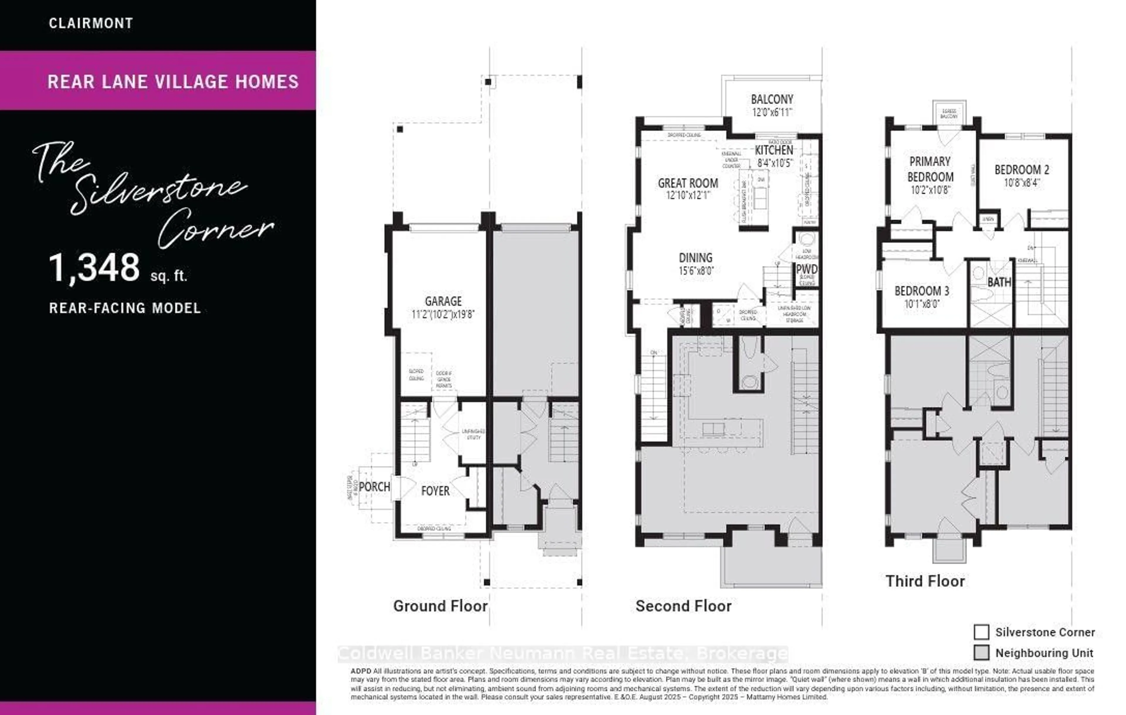 Floor plan for Lot 1637 - 74 Clair Rd, Guelph Ontario N1L 1G1