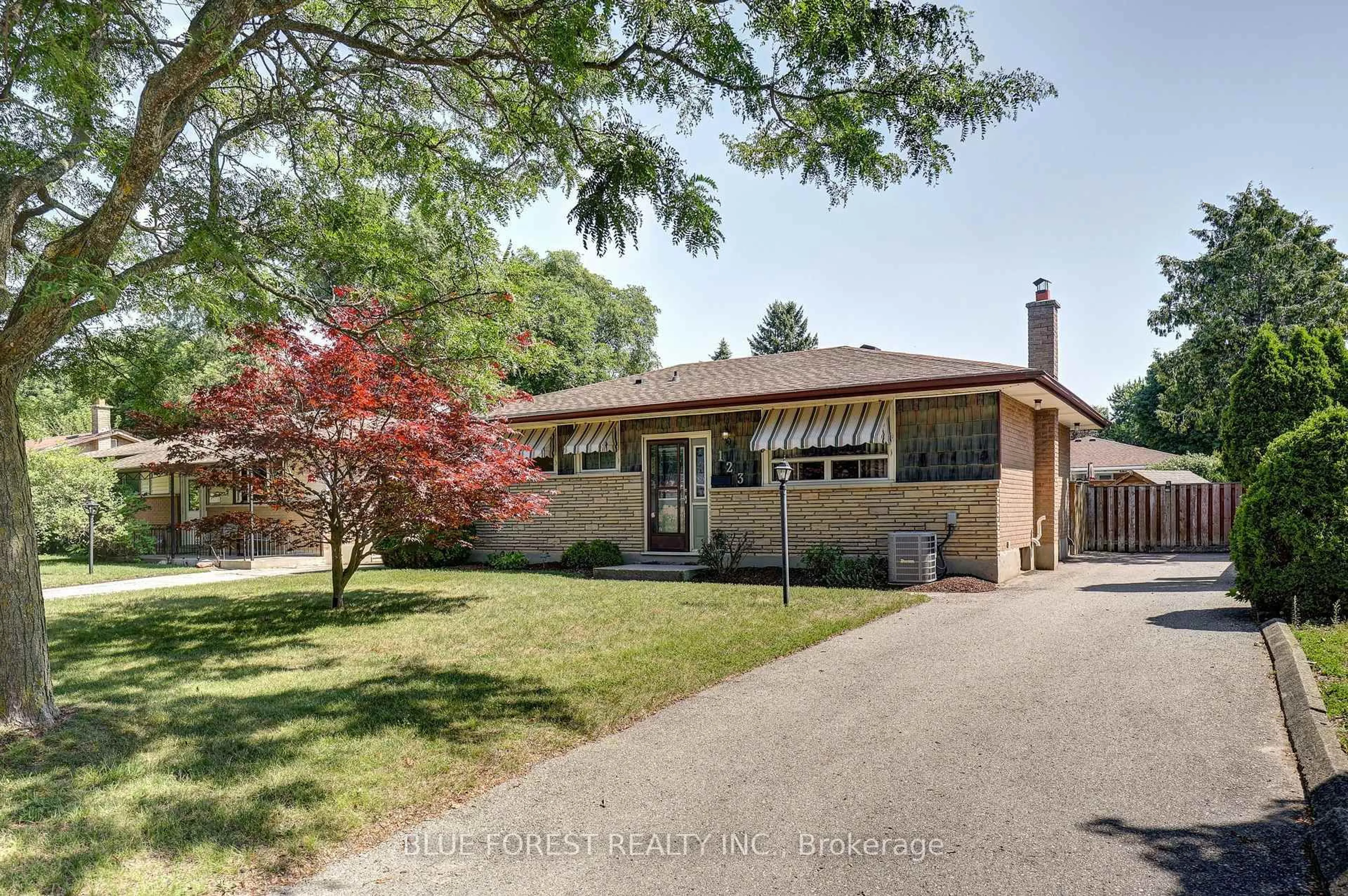 Home with brick exterior material, street for 123 Aponi Cres, London East Ontario N5V 2V3