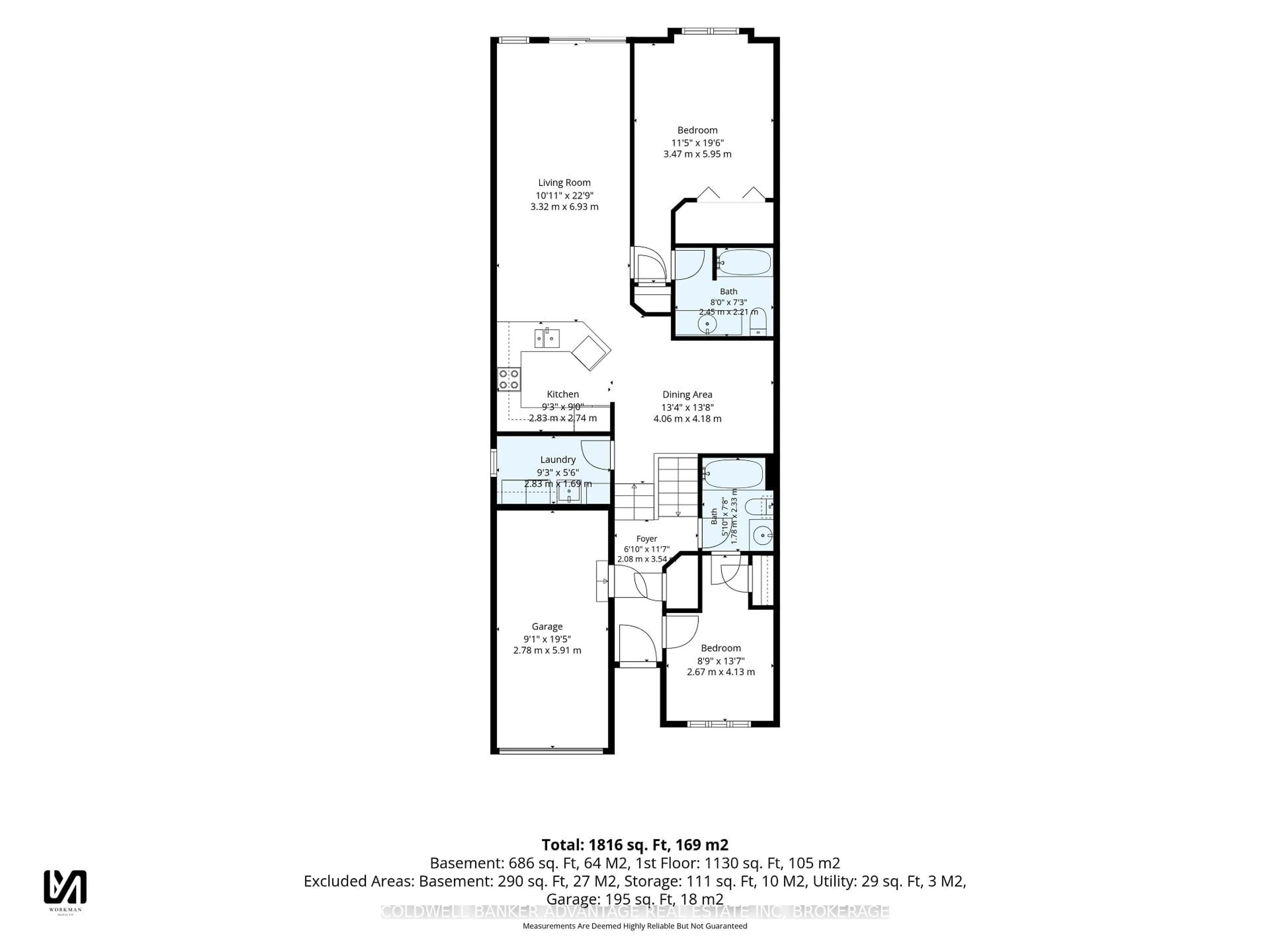 Floor plan for 529 St Lawrence Dr, Welland Ontario L3C 7H9