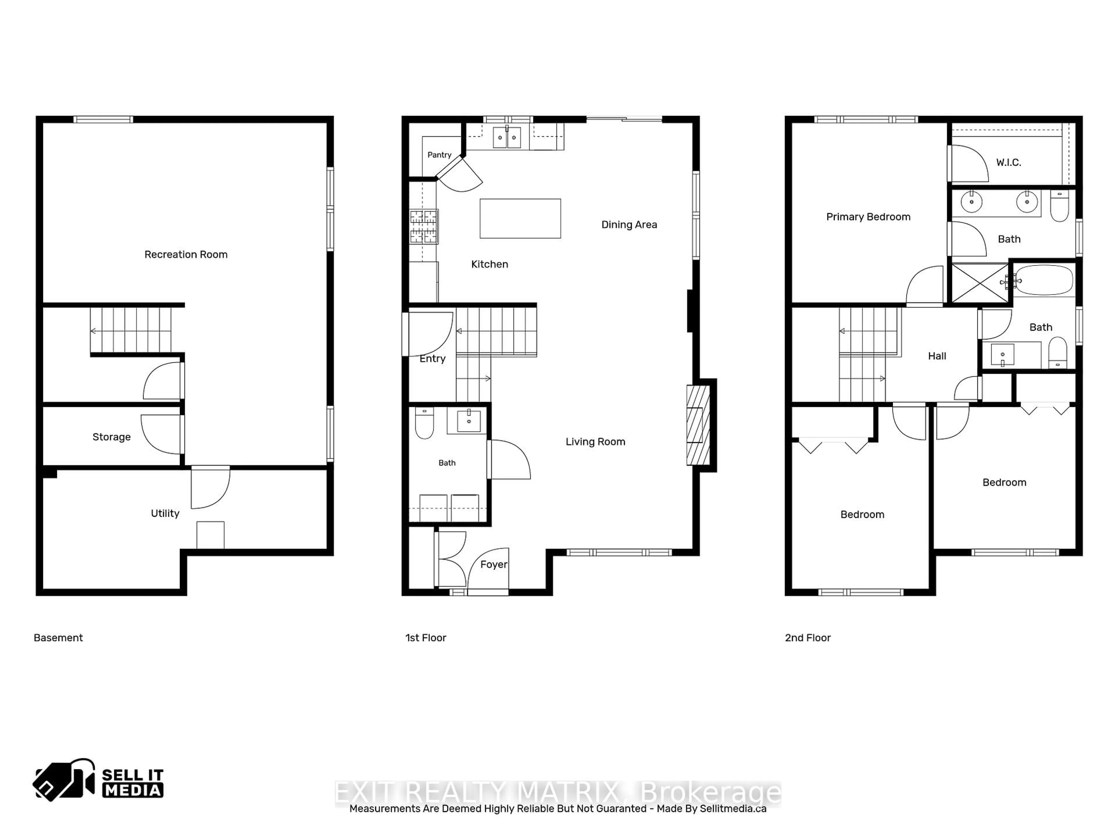 Floor plan for 549 Marseille St, Russell Ontario K0A 1W0