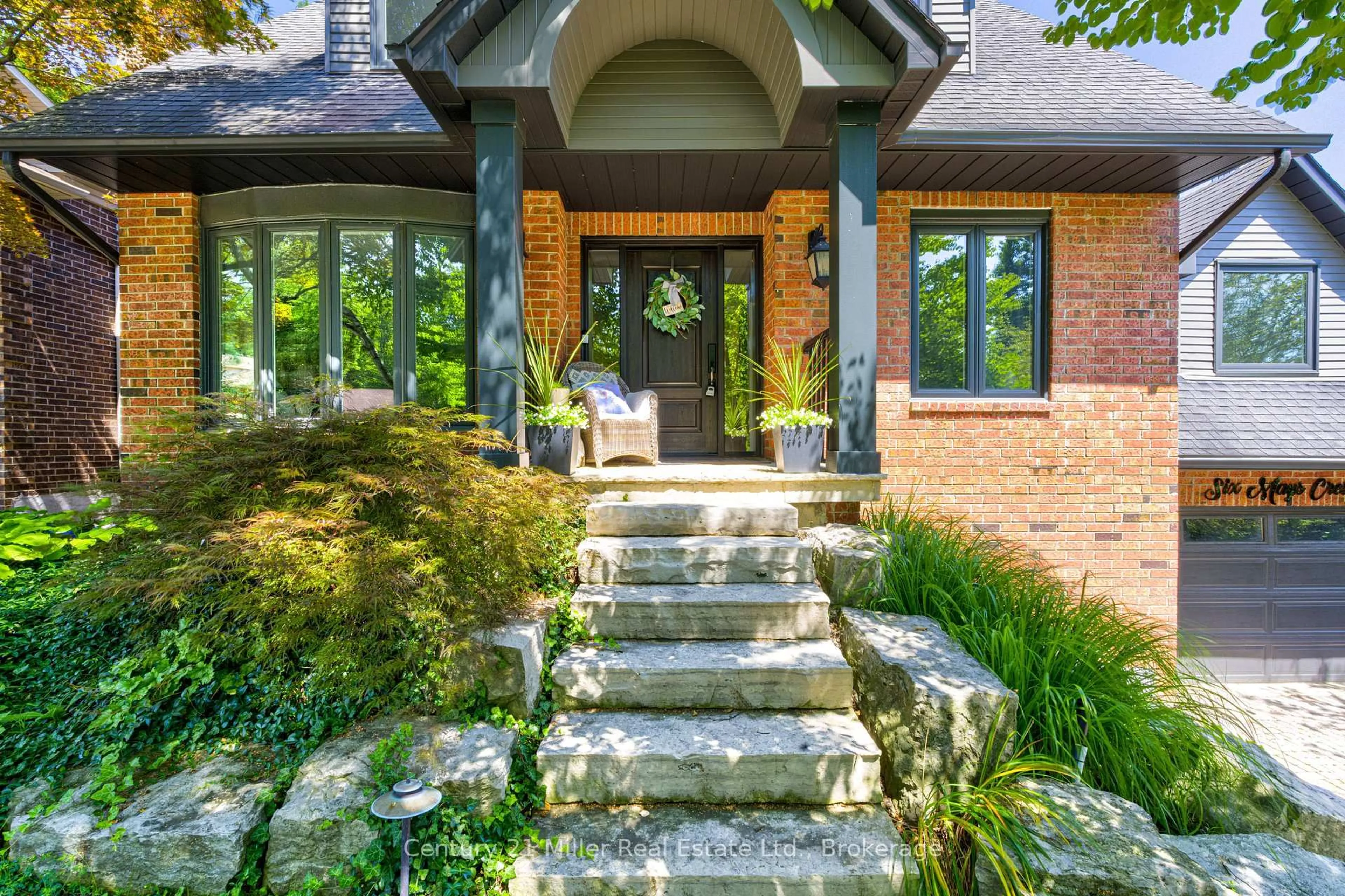 Home with brick exterior material, street for 6 Mays Cres, Hamilton Ontario L0R 2H4