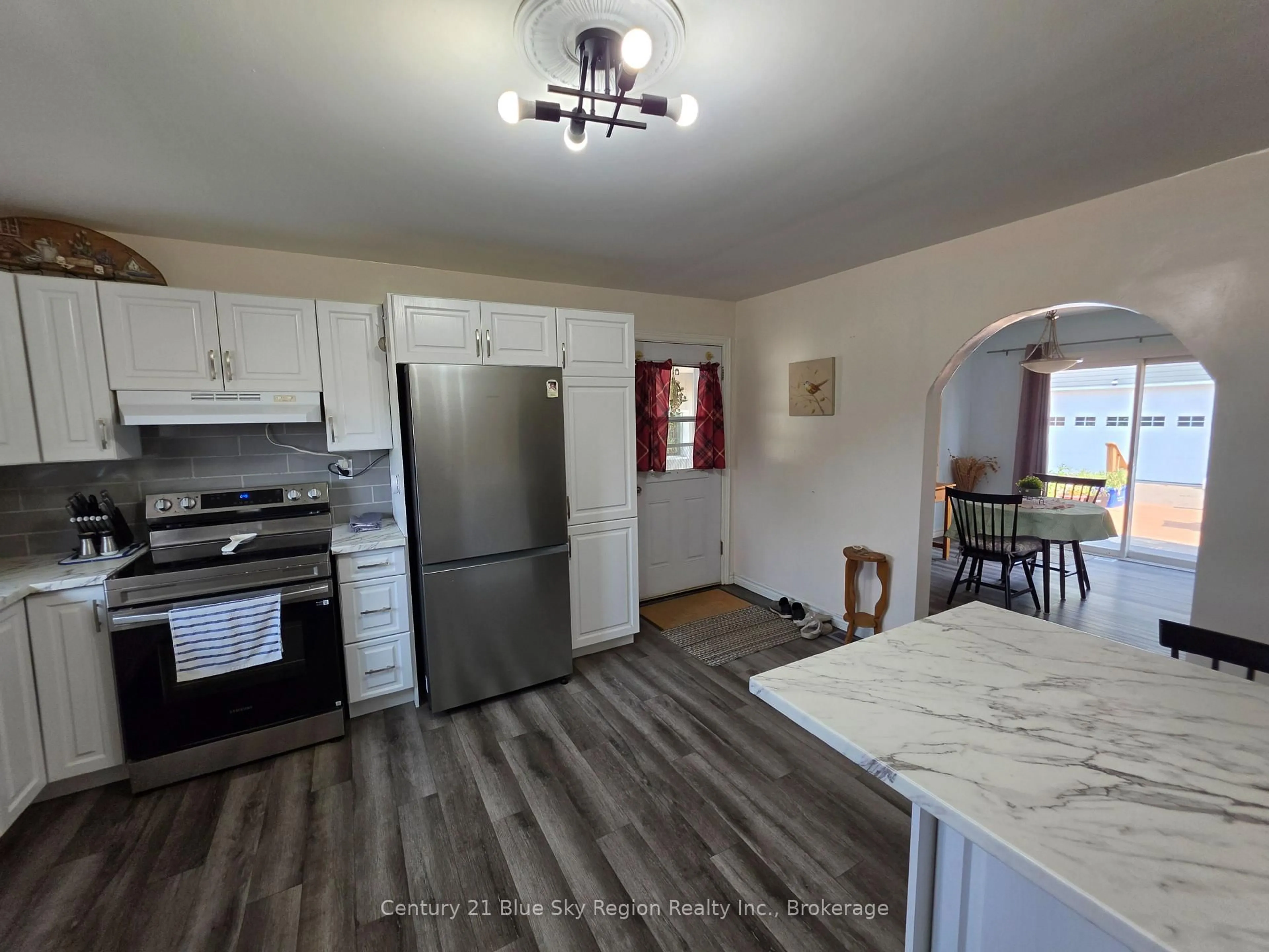 Open concept kitchen, unknown for 240 Cache Bay Rd, West Nipissing Ontario P2B 3H7