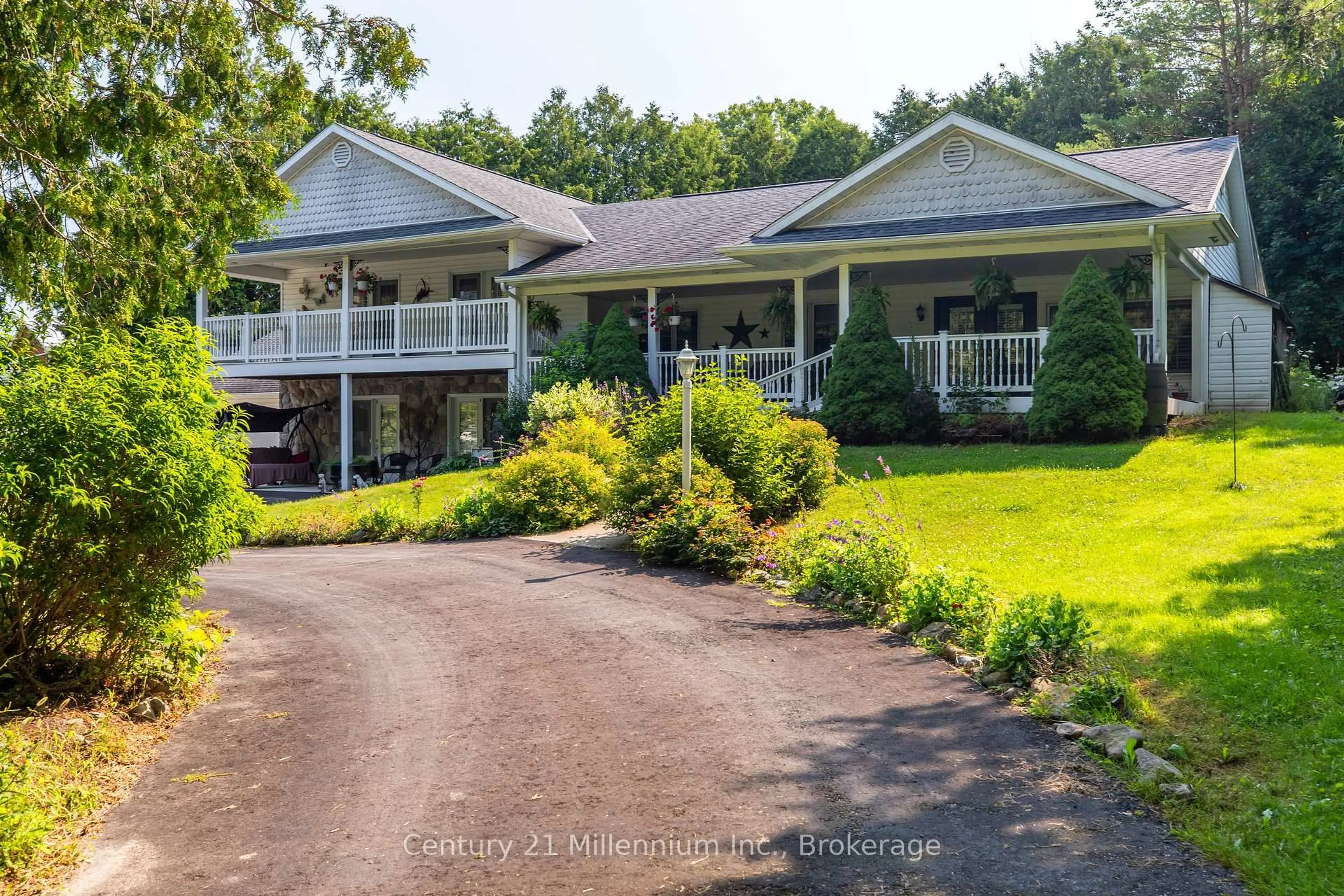 A pic from outside/outdoor area/front of a property/back of a property/a pic from drone, water/lake/river/ocean view for 36826 Dungannon Rd, Ashfield-Colborne-Wawanosh Ontario N0M 1R0
