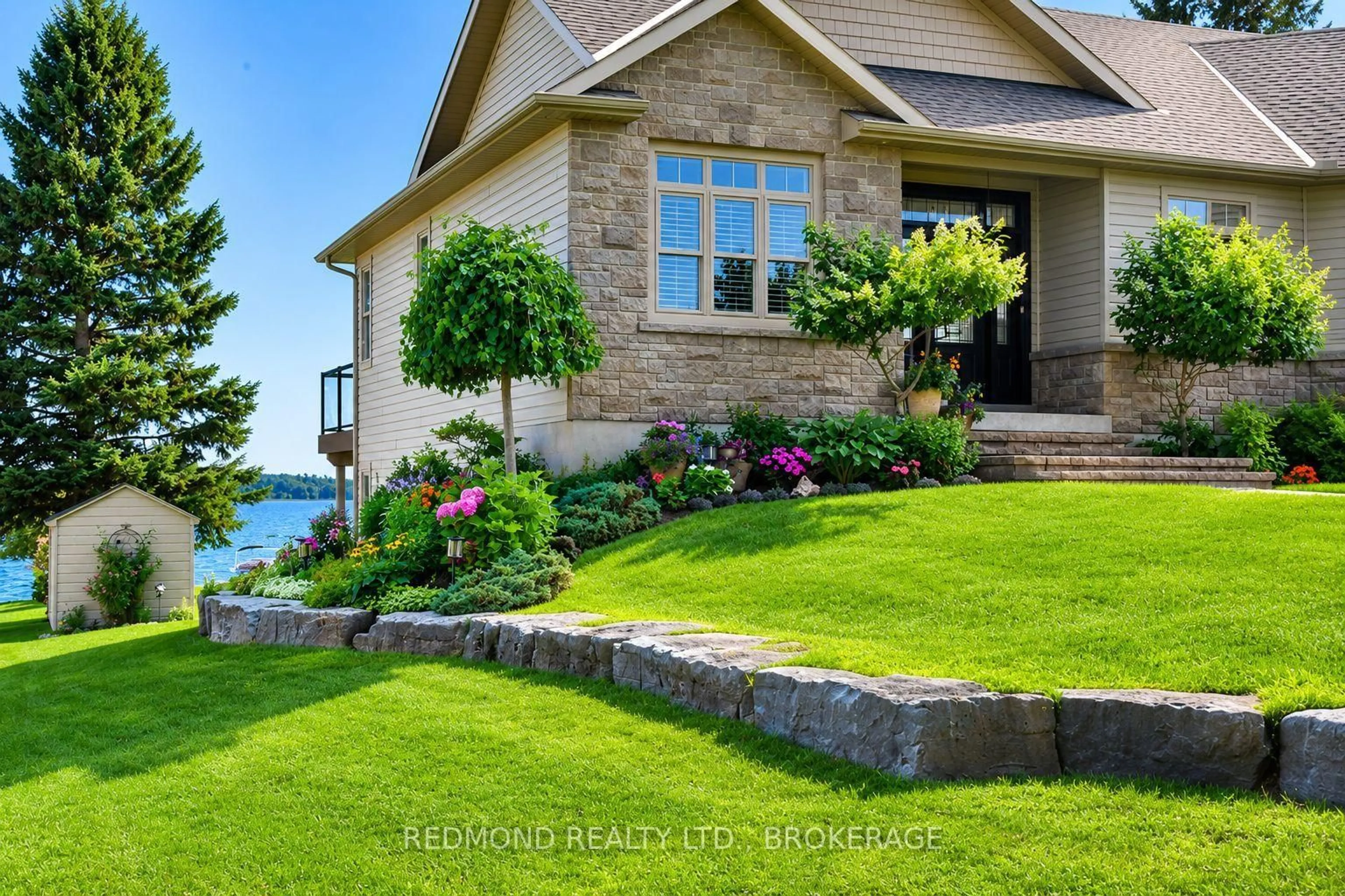 Home with brick exterior material, water/lake/river/ocean view for 183 Clark Dr, Front of Leeds & Seeleys Bay Ontario K7G 2V5