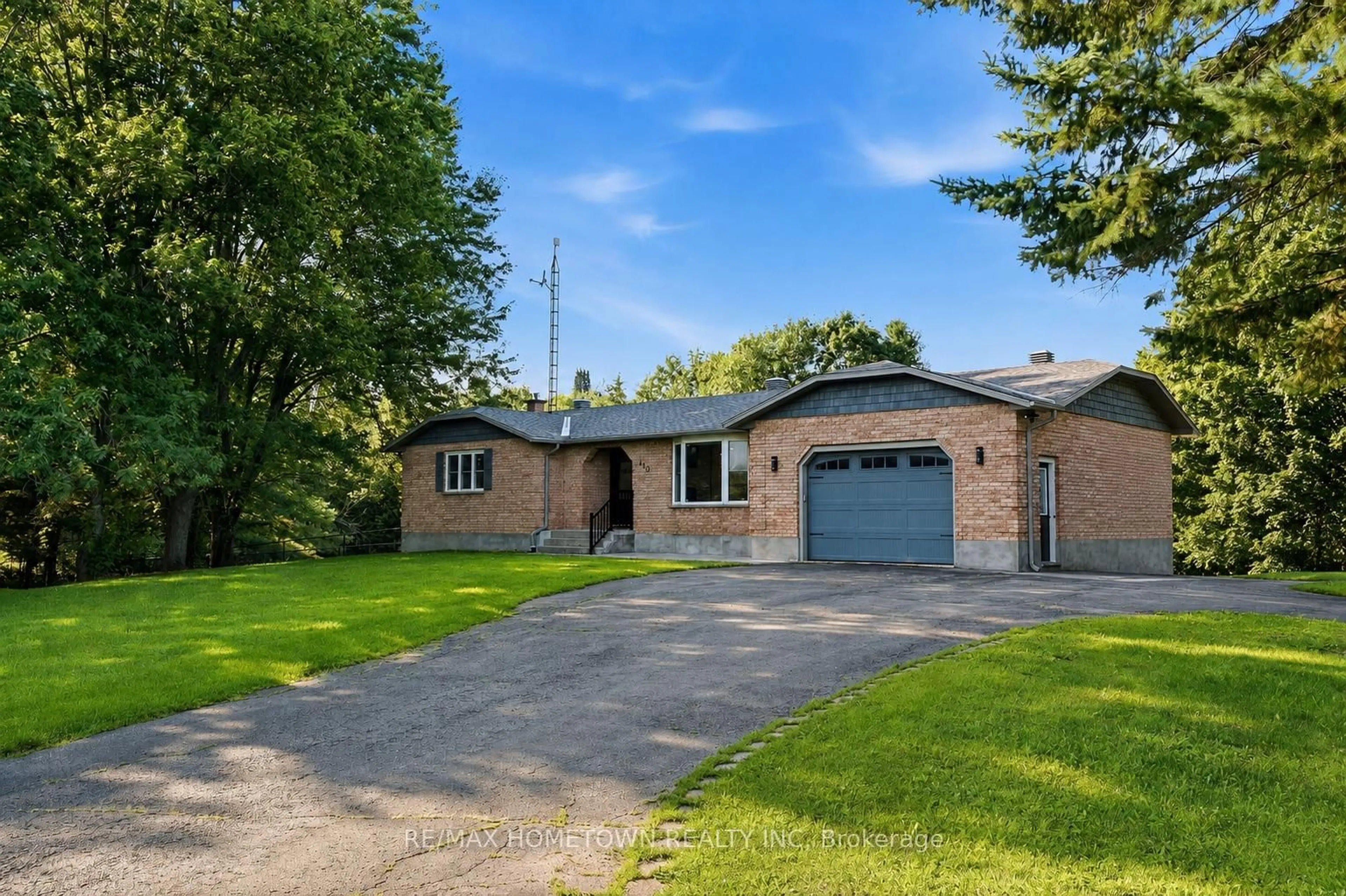 A pic from outside/outdoor area/front of a property/back of a property/a pic from drone, street for 440 County Road 42 Rd, Athens Ontario K0E 1B0