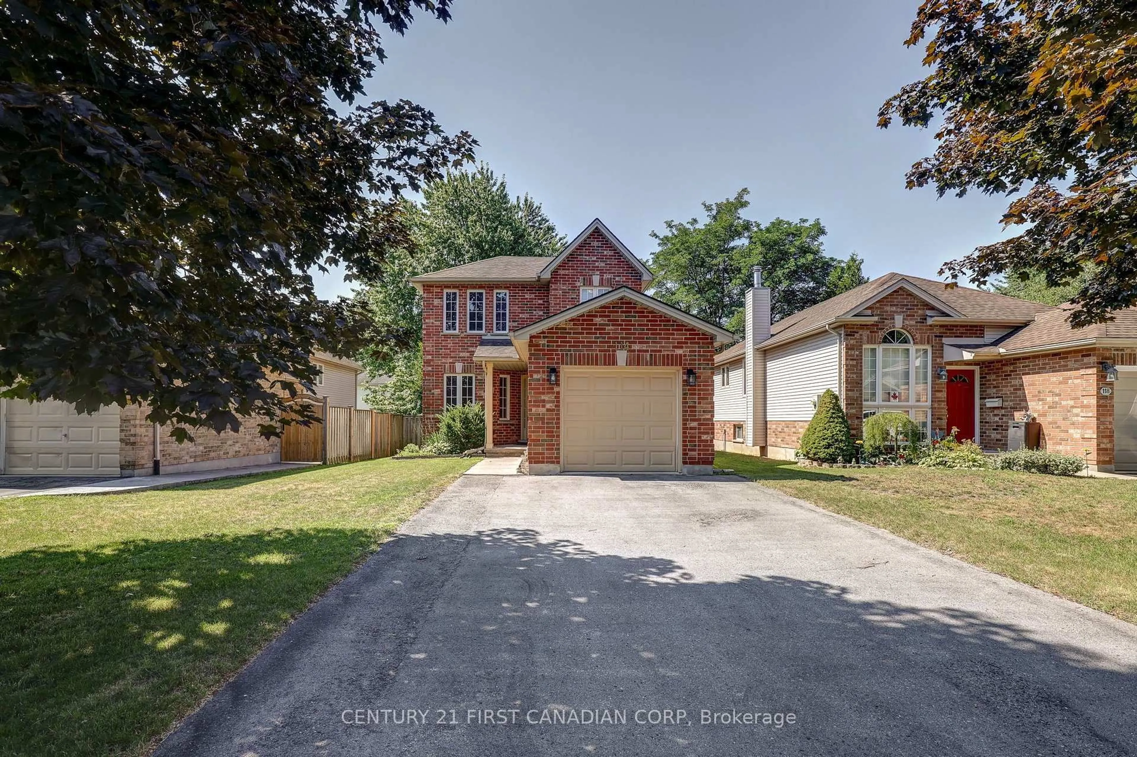 Home with brick exterior material, street for 114 Meadowridge Rd, London North Ontario N6H 5N6