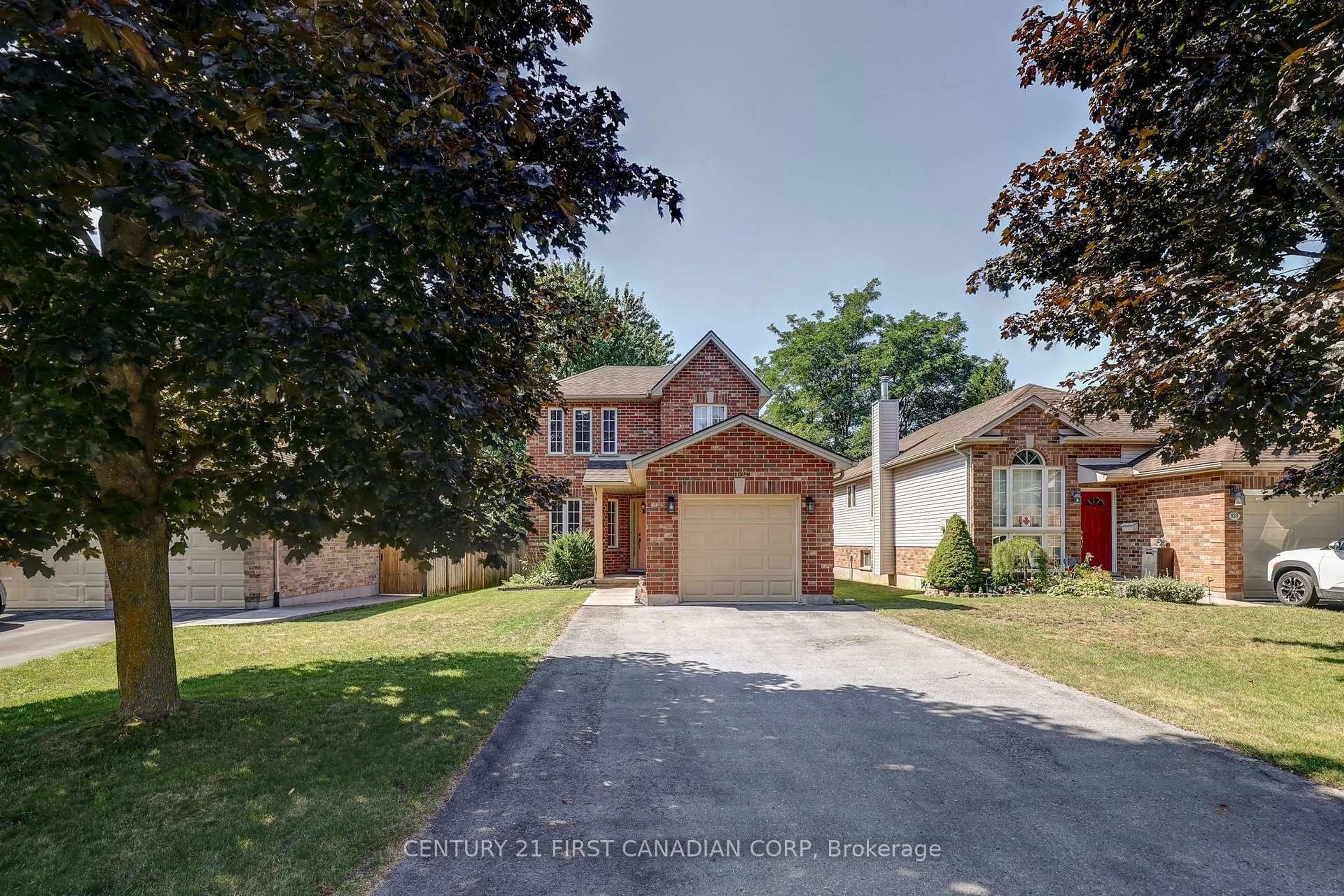 Home with brick exterior material, street for 114 Meadowridge Rd, London North Ontario N6H 5N6