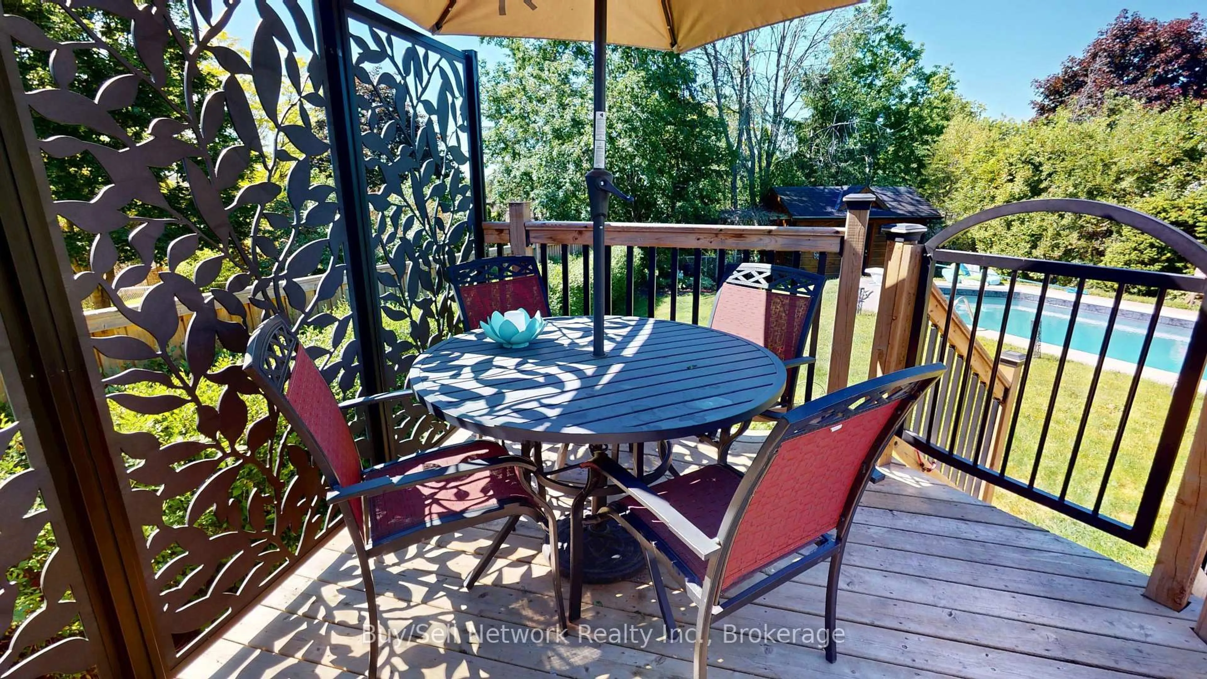 Patio, water/lake/river/ocean view for 2504 Idyllwood Cres, Peterborough Ontario K9L 1Y9