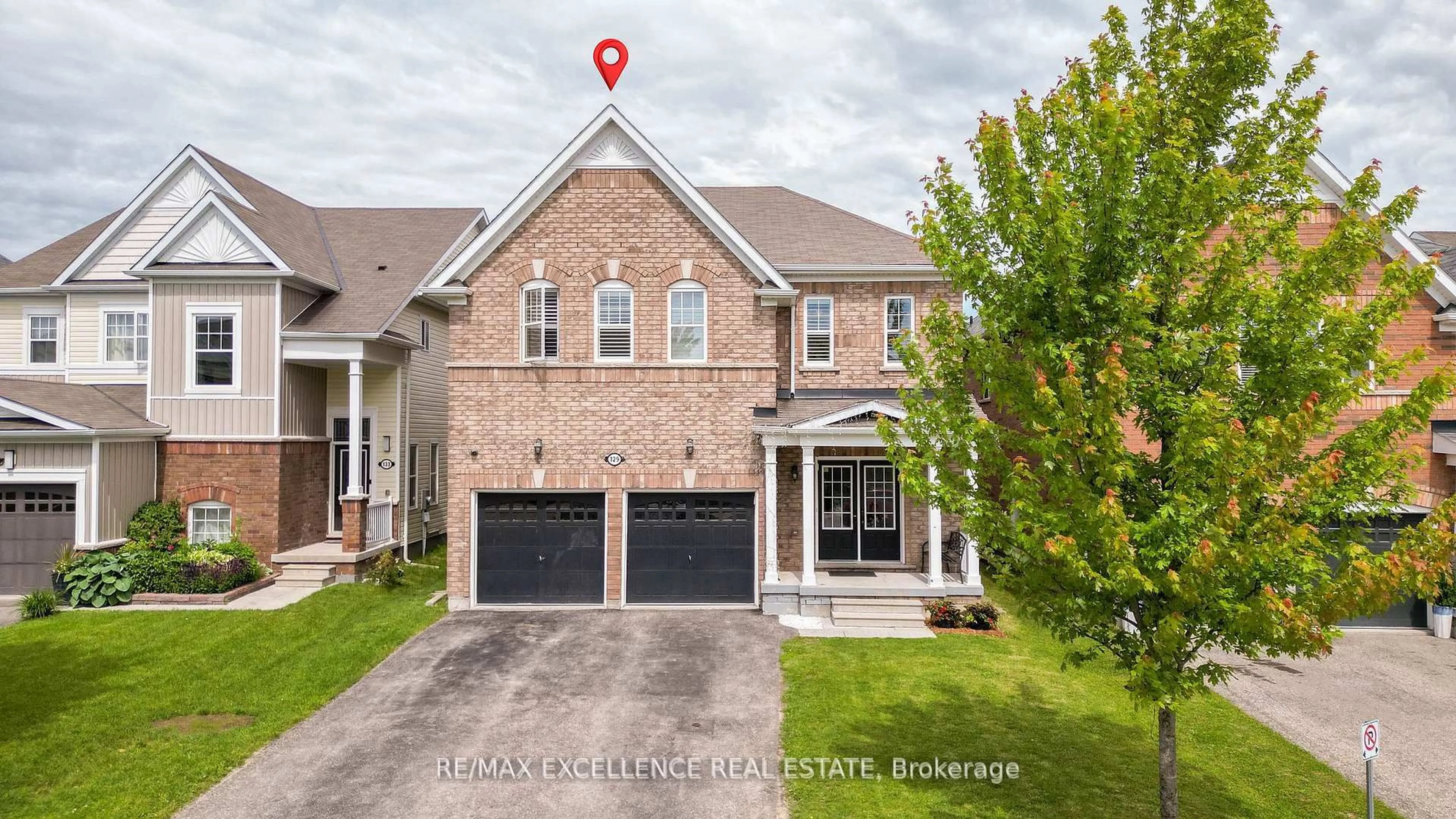 Home with brick exterior material, street for 129 Morden Dr, Shelburne Ontario L9V 3S4