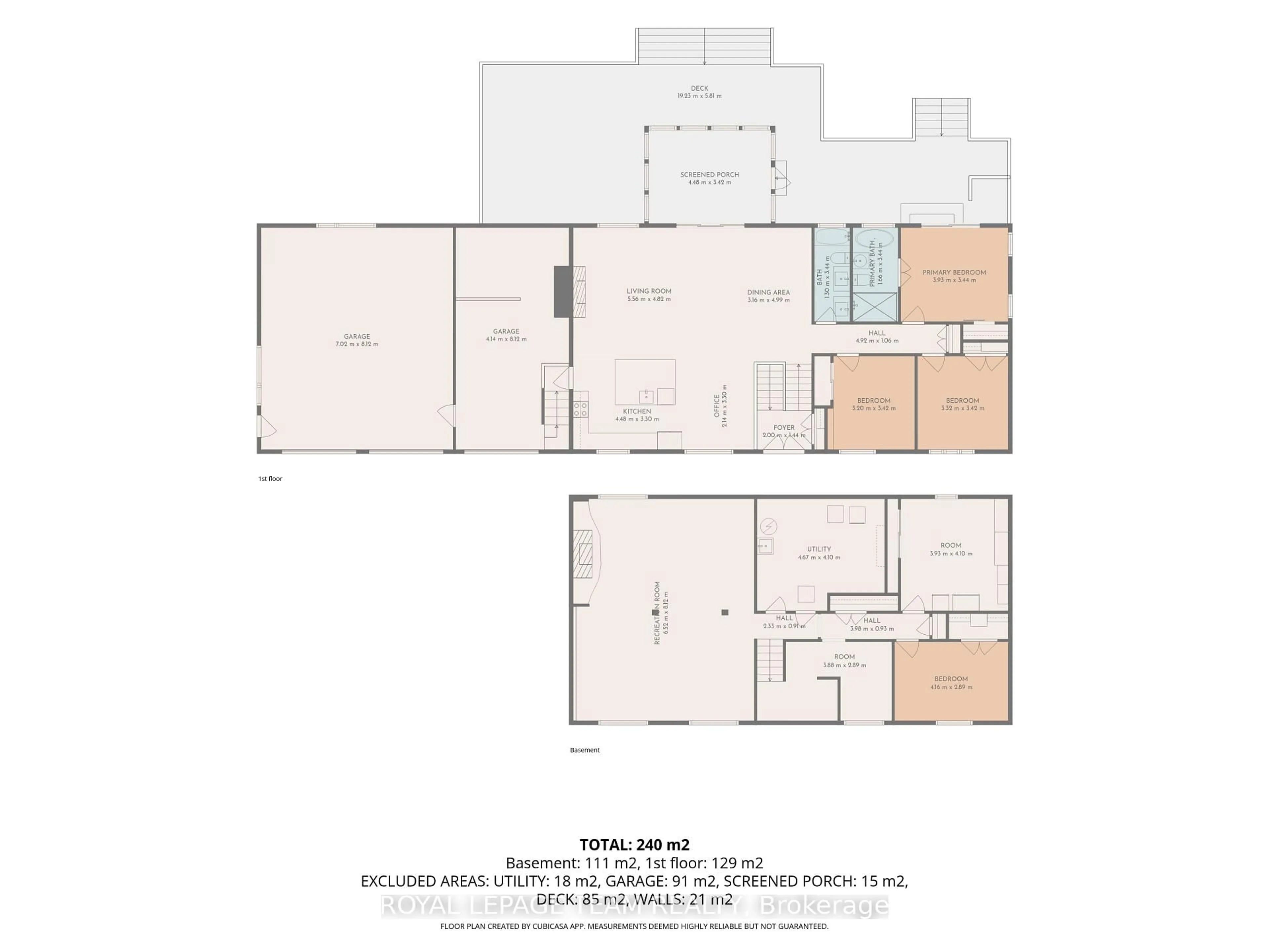 Floor plan for 1683 River Rd, North Grenville Ontario K0G 1J0