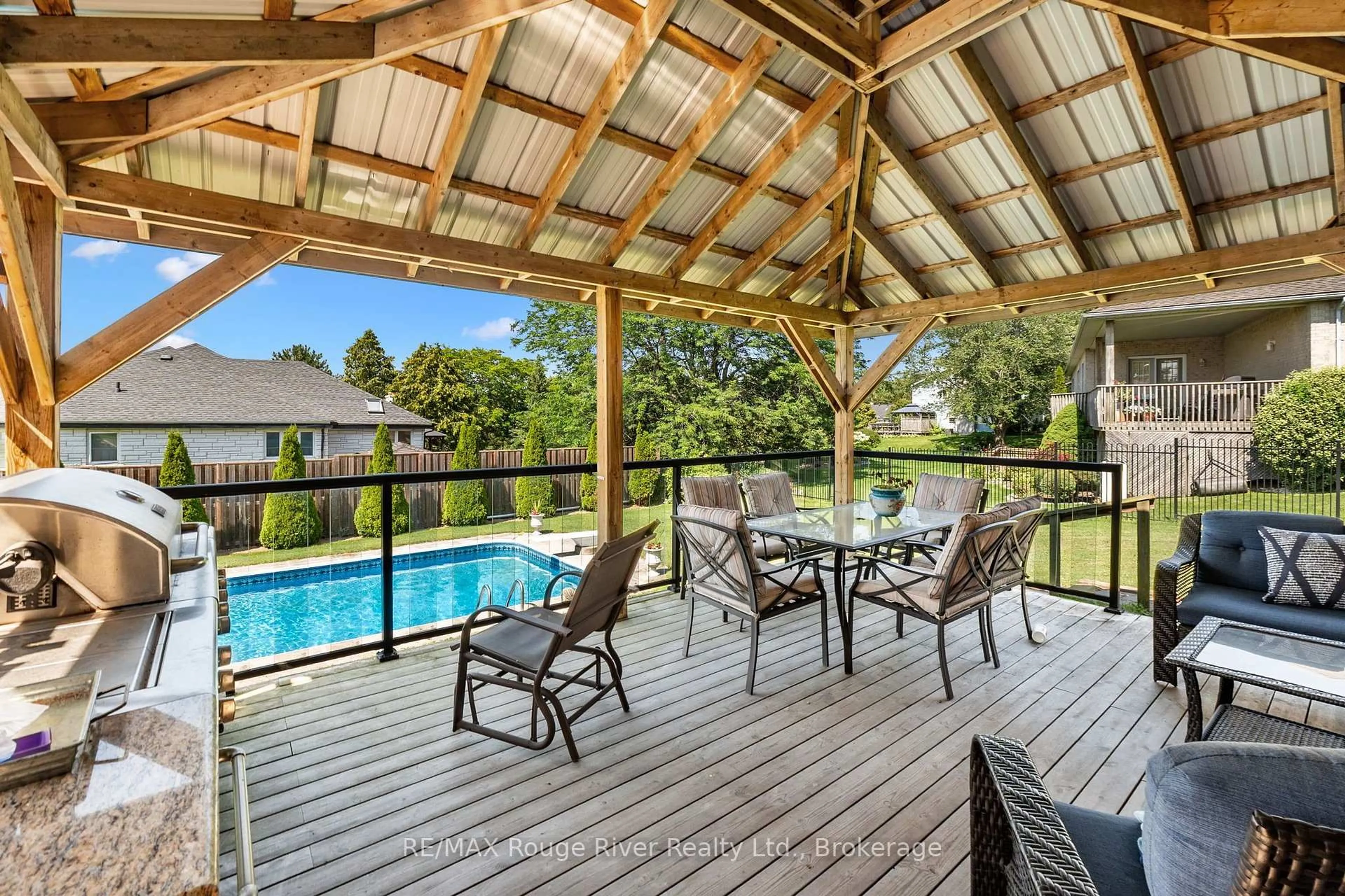 Patio, water/lake/river/ocean view for 41 Stoneridge Rd, Hamilton Township Ontario K9A 0Y3