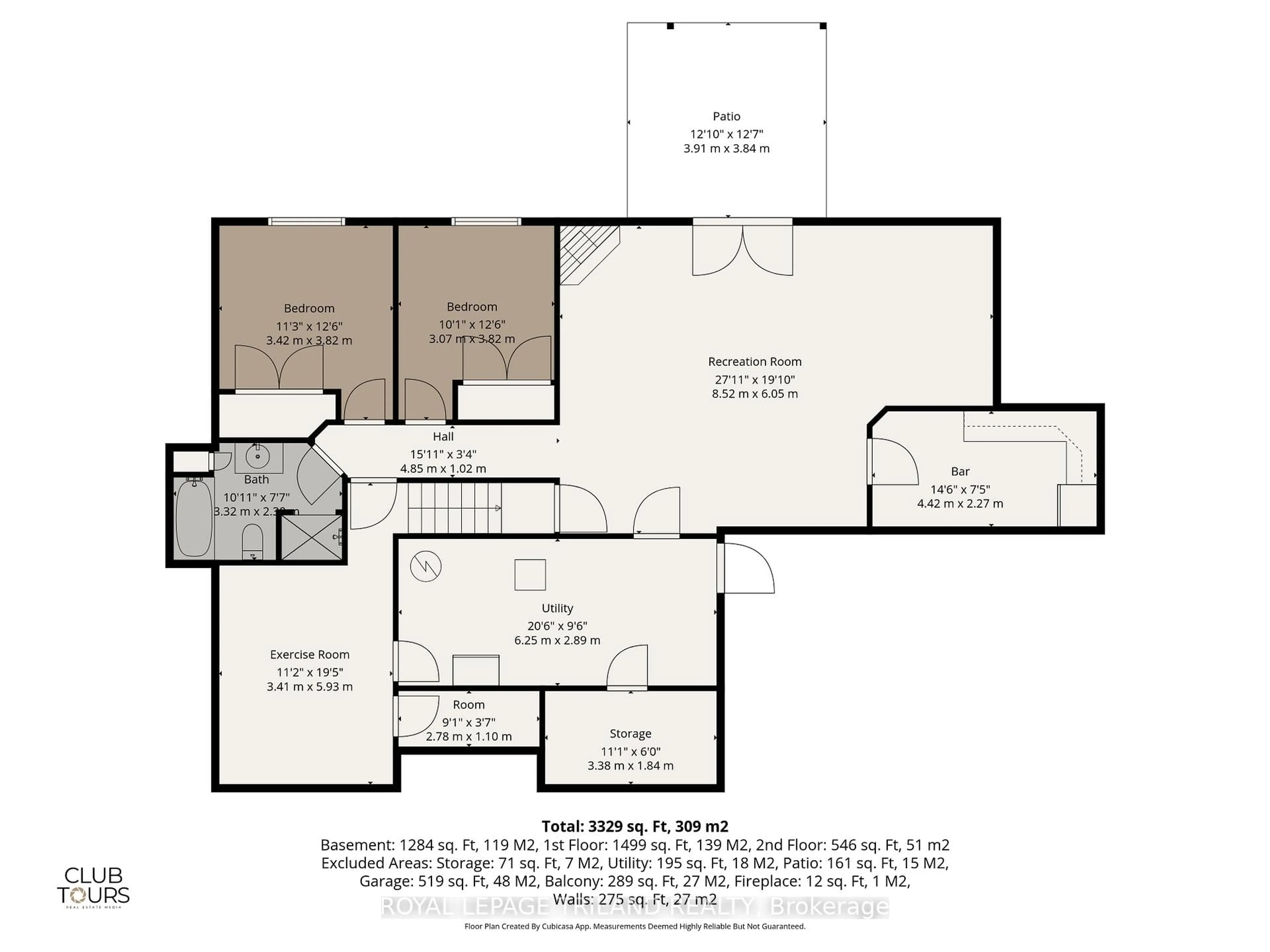 Floor plan for 24 Earlscourt Terr, Middlesex Centre Ontario N0L 1R0