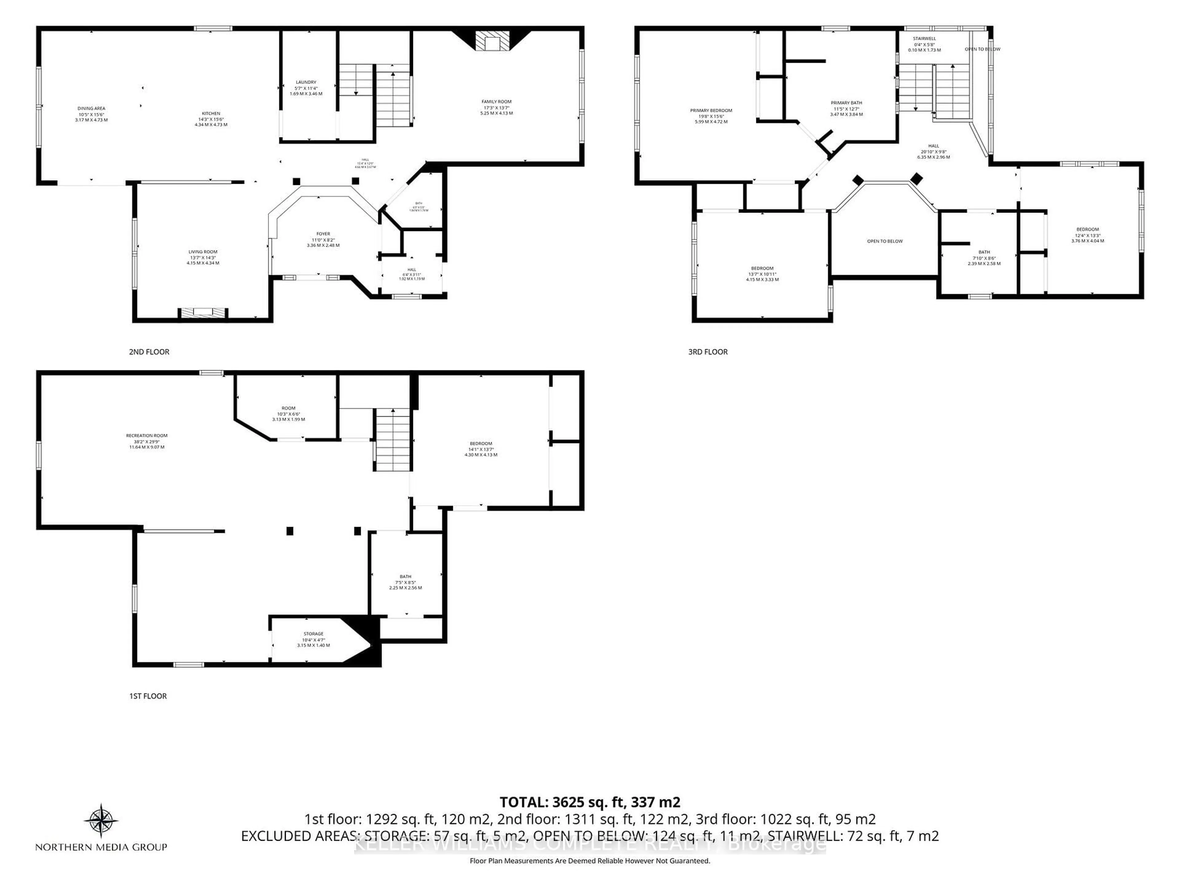 Floor plan for 847 West 5th St, Hamilton Ontario L9C 5R4