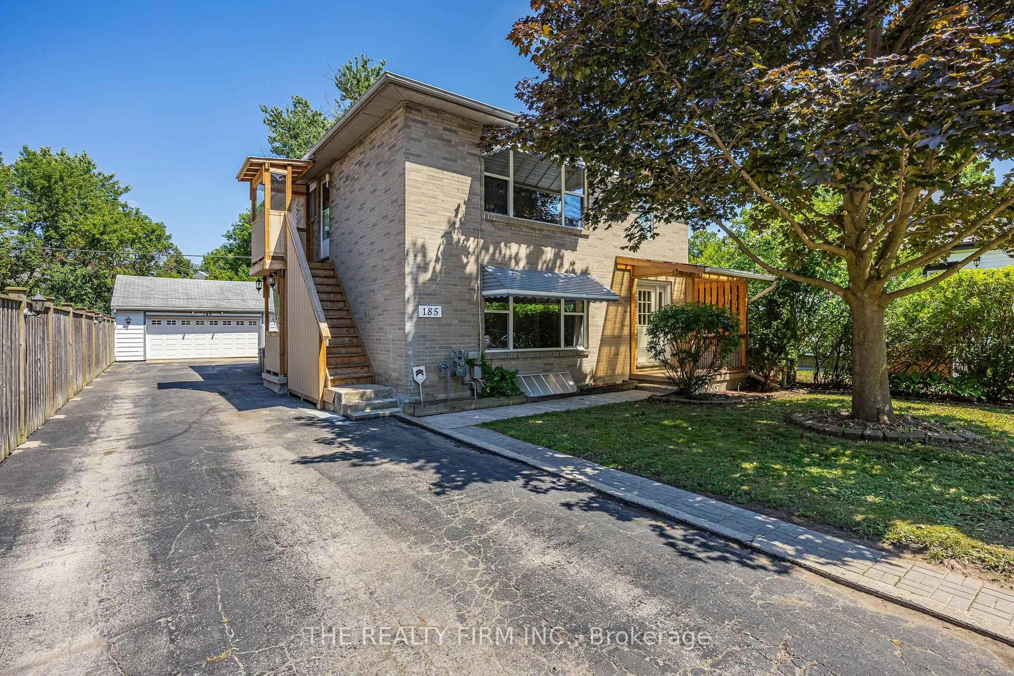 Home with brick exterior material, street for 185 Cooper St, London North Ontario N6H 2C5