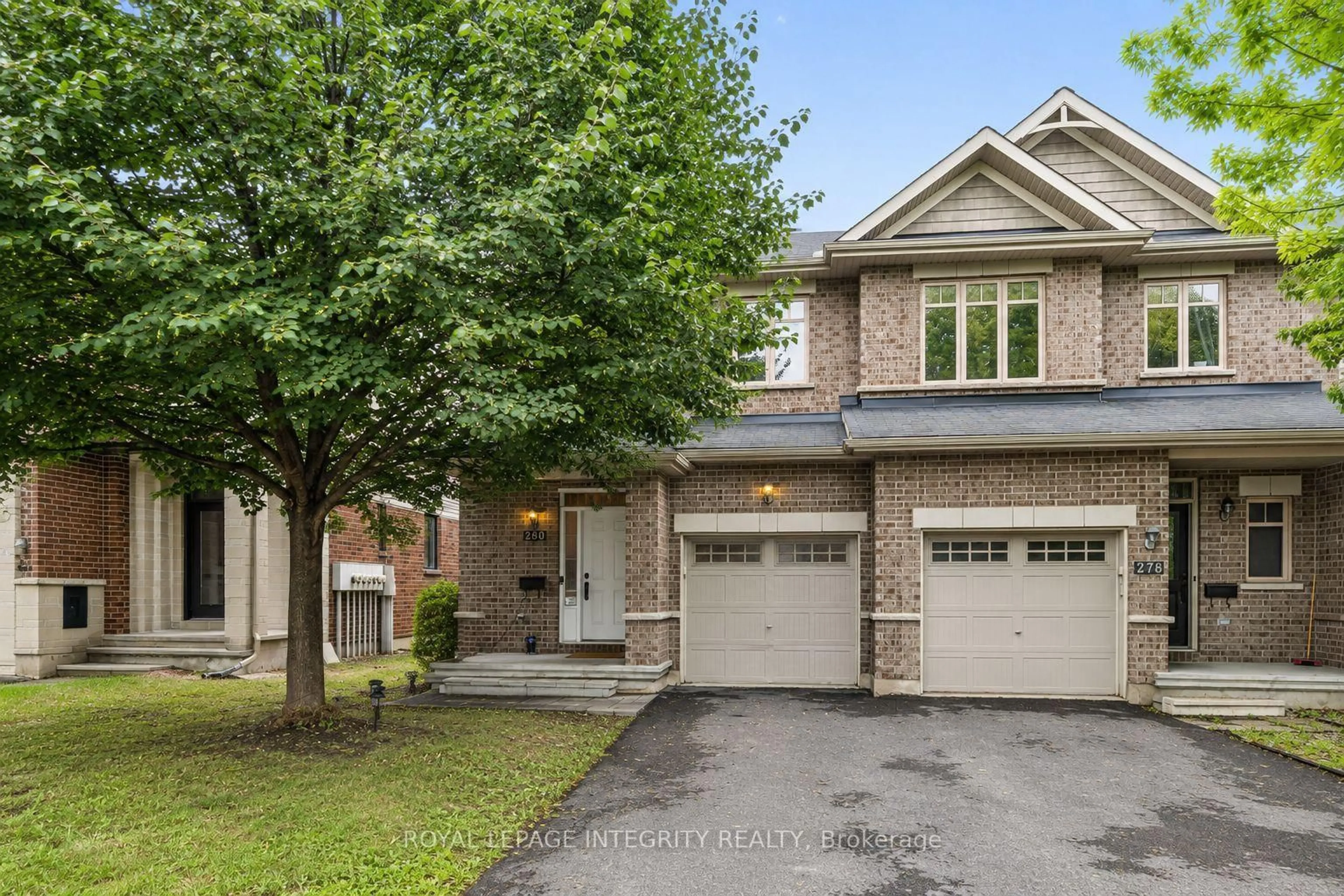 Home with brick exterior material, street for 280 Keyrock Dr, Kanata Ontario K2T 0G1