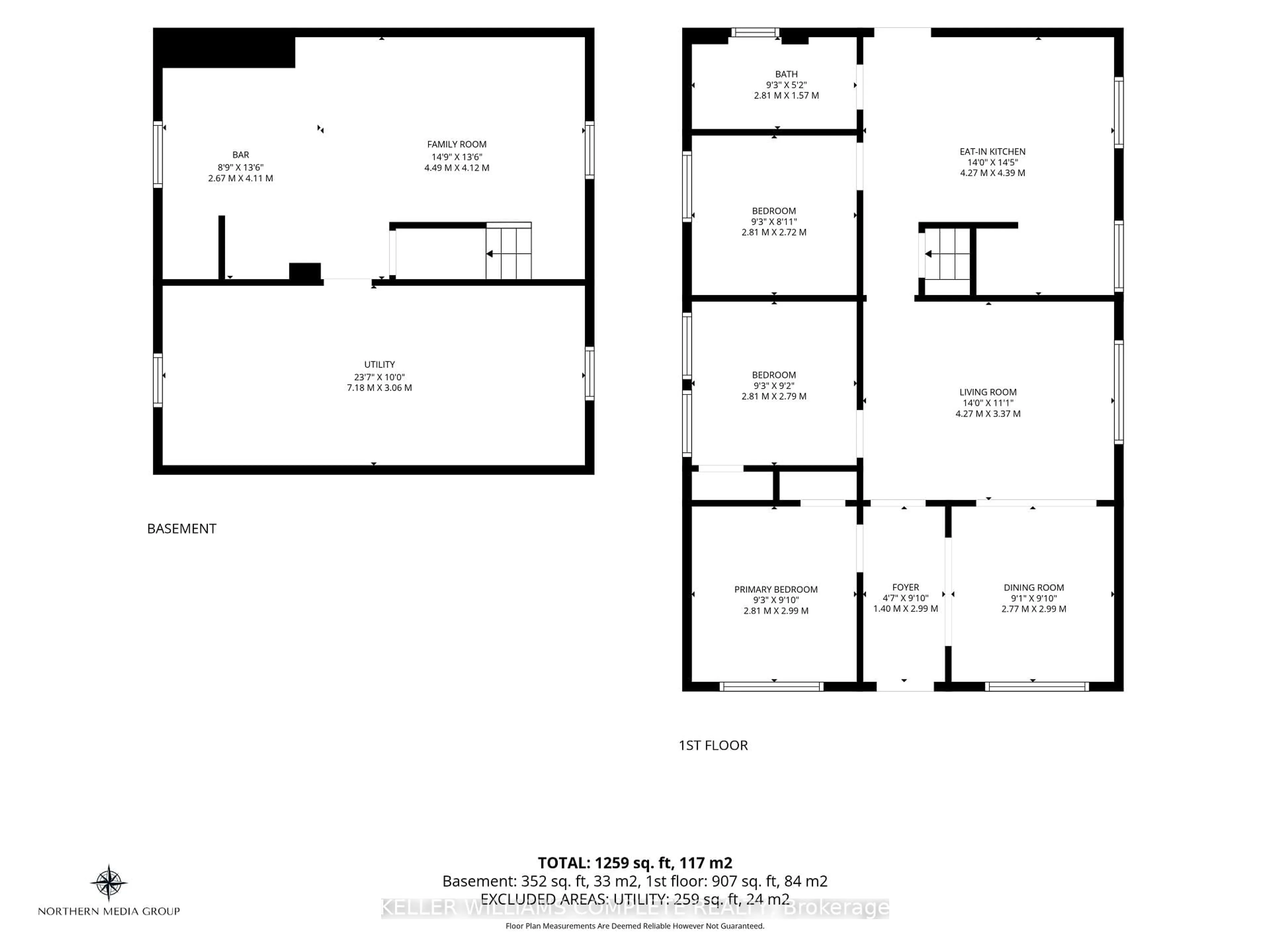 Floor plan for 50 Strathcona Ave, Brantford Ontario N3S 1T5