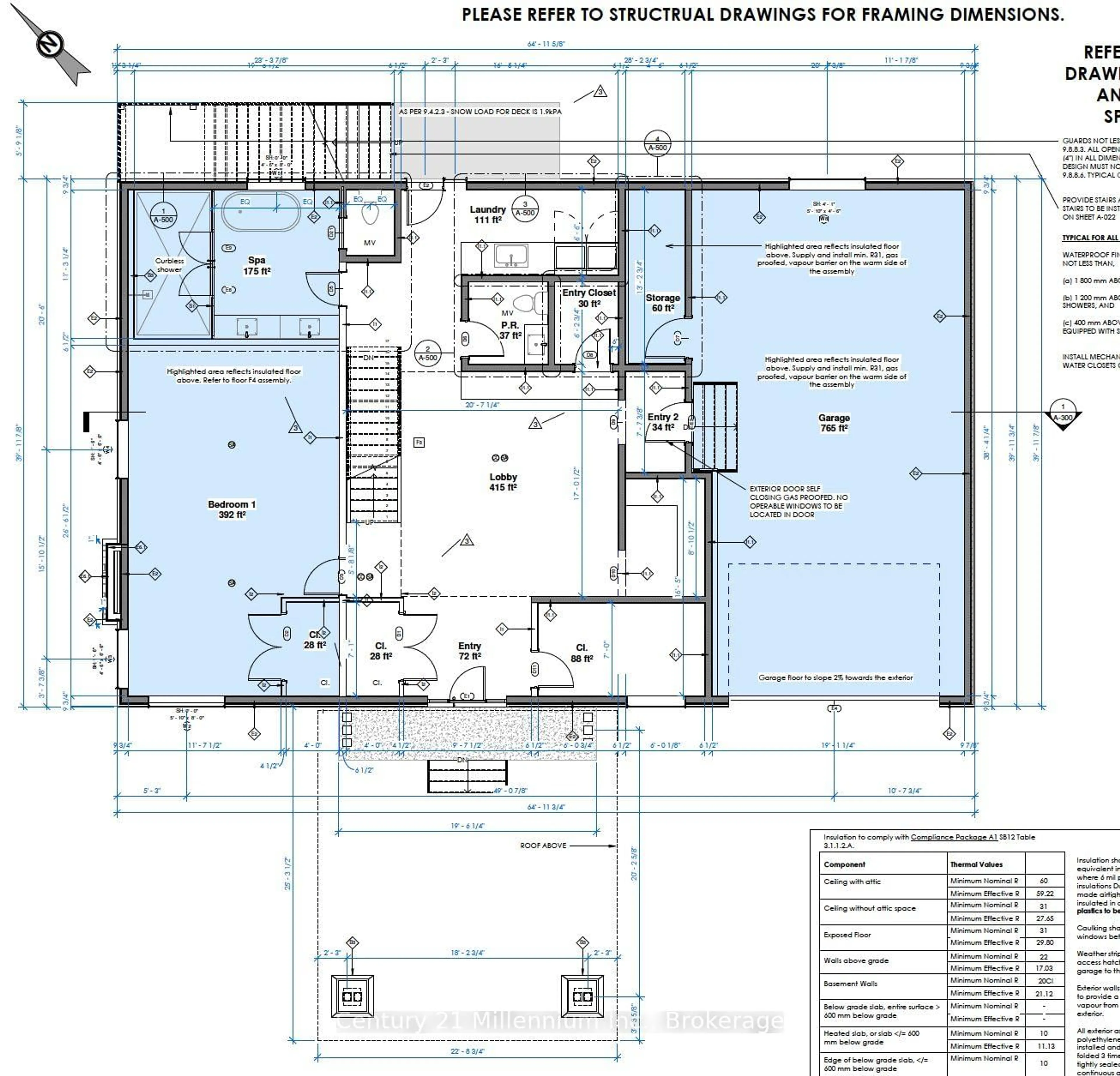 Floor plan for 101 Ugovsek Cres, Meaford Ontario N0H 1B0