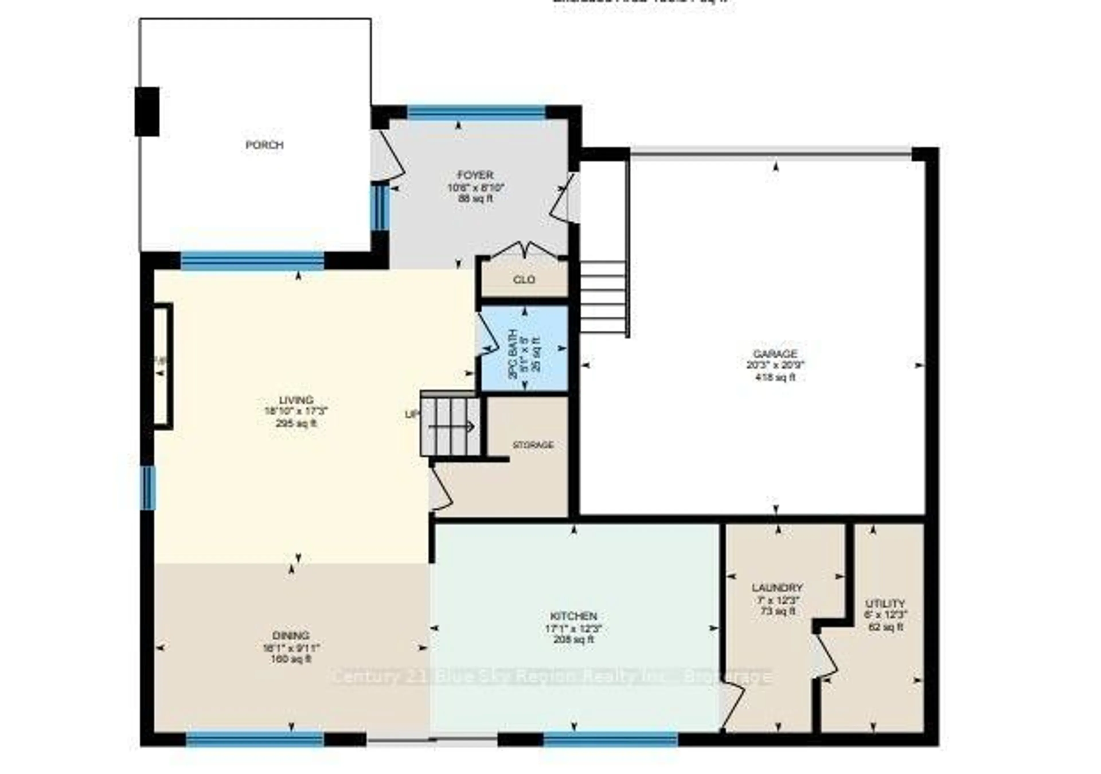 Floor plan for 79 Kenreta Dr, North Bay Ontario P1C 0A5
